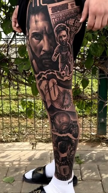 Leg Portrait Collage