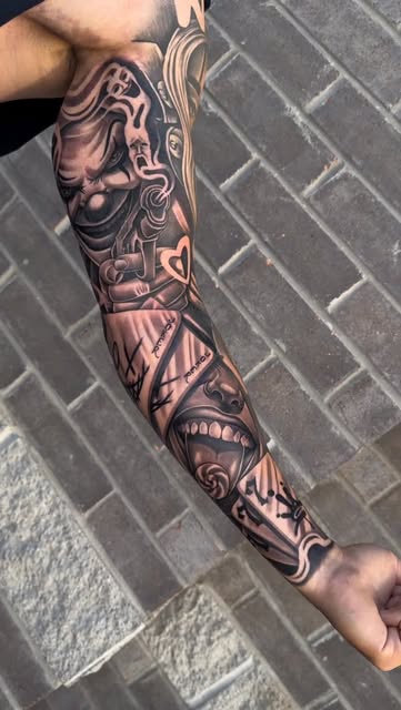 50+ Arm Sleeve Tattoo Ideas for Men: Designs & Inspiration - TattooBaz