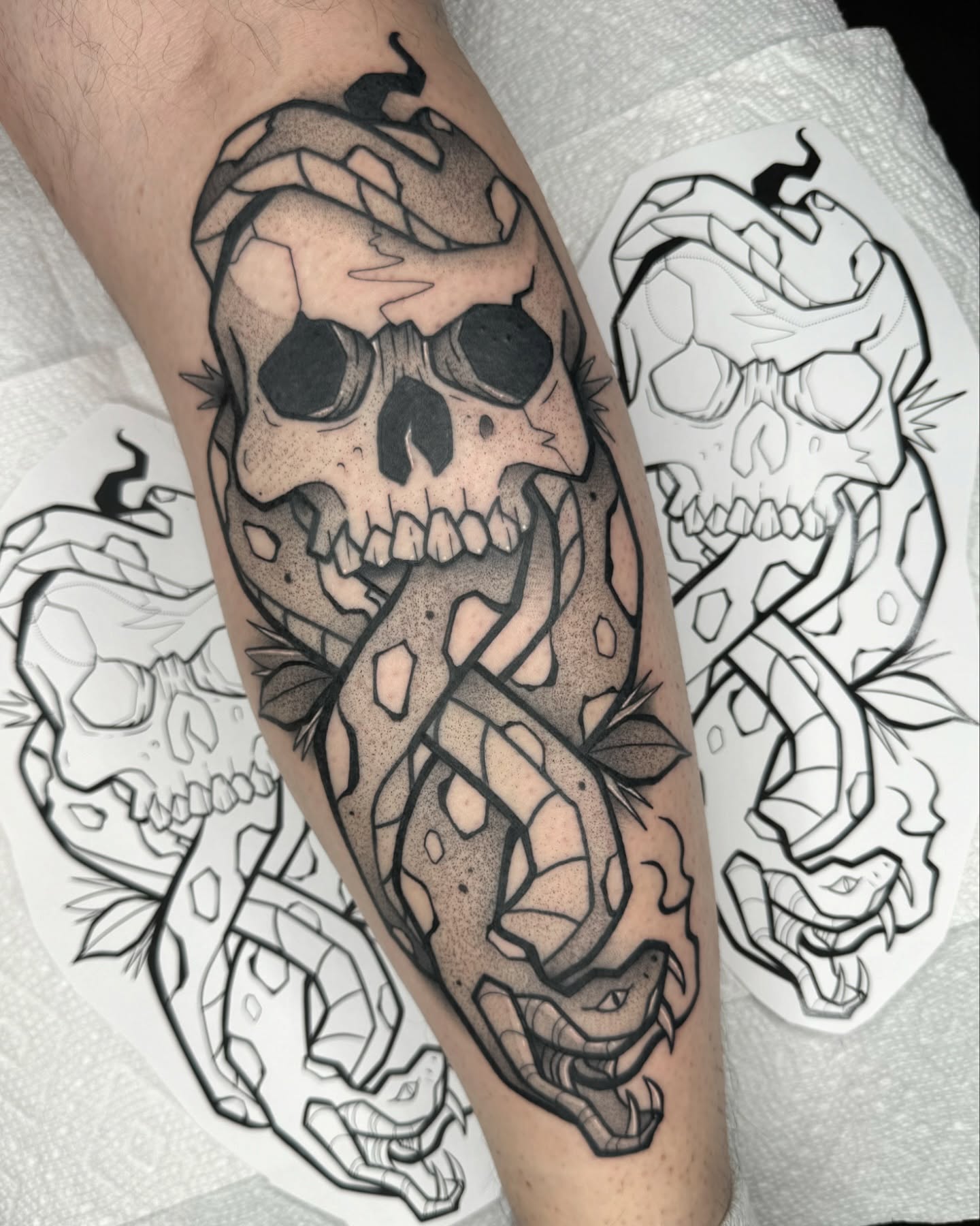 Deathly Mage Skull
