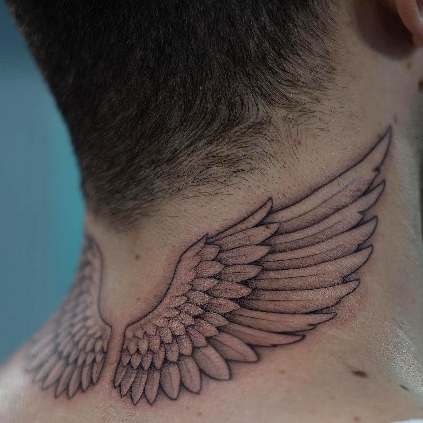 Delicate Feathered Wings