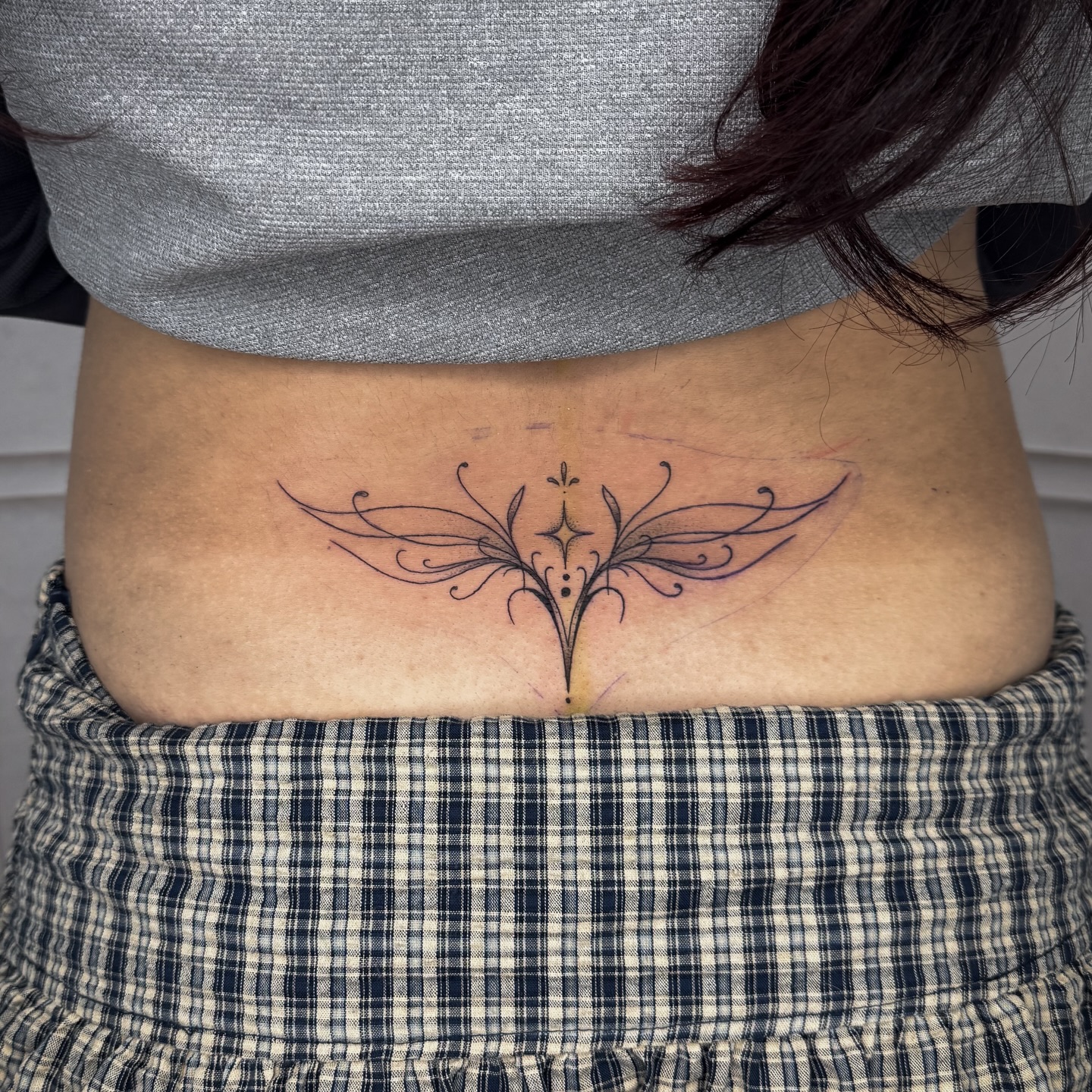 Delicate Lower Back Art