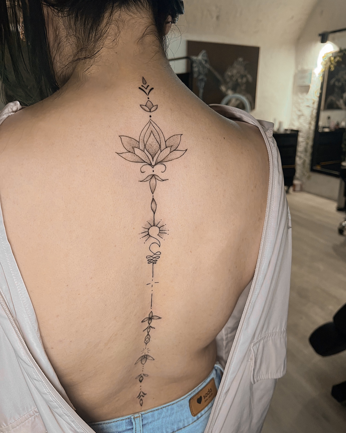 Delicate Spine Lotus