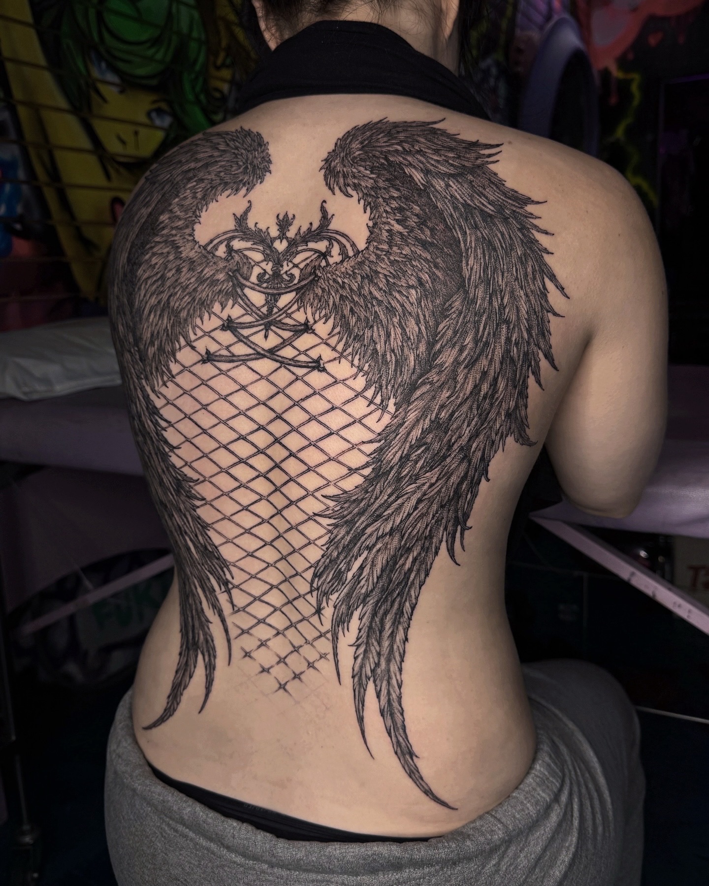 Detailed Angel Wings