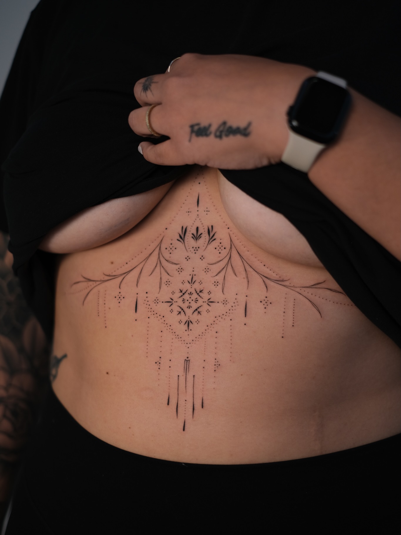 Dotwork Mandala Torso