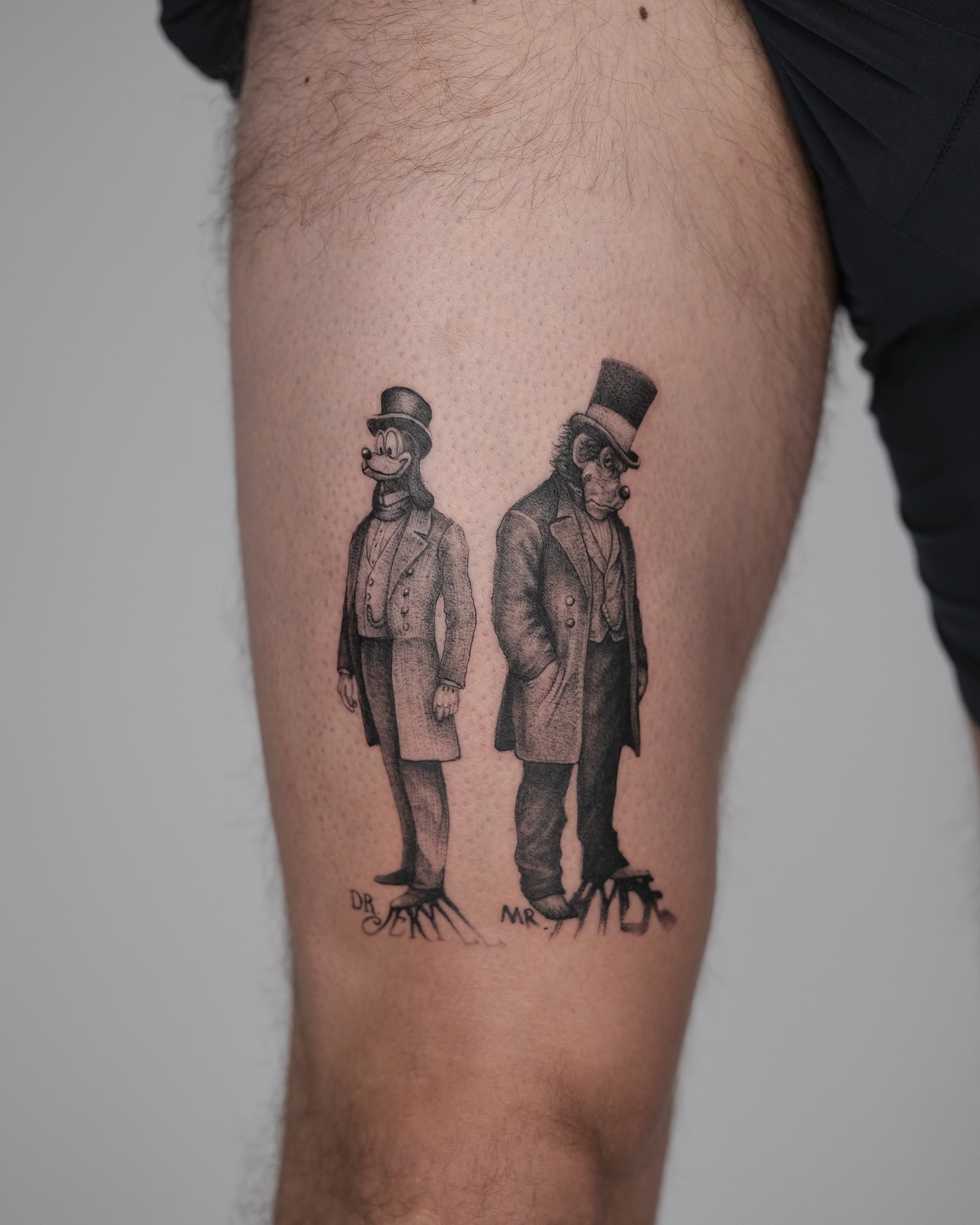 Dual Character Contrast