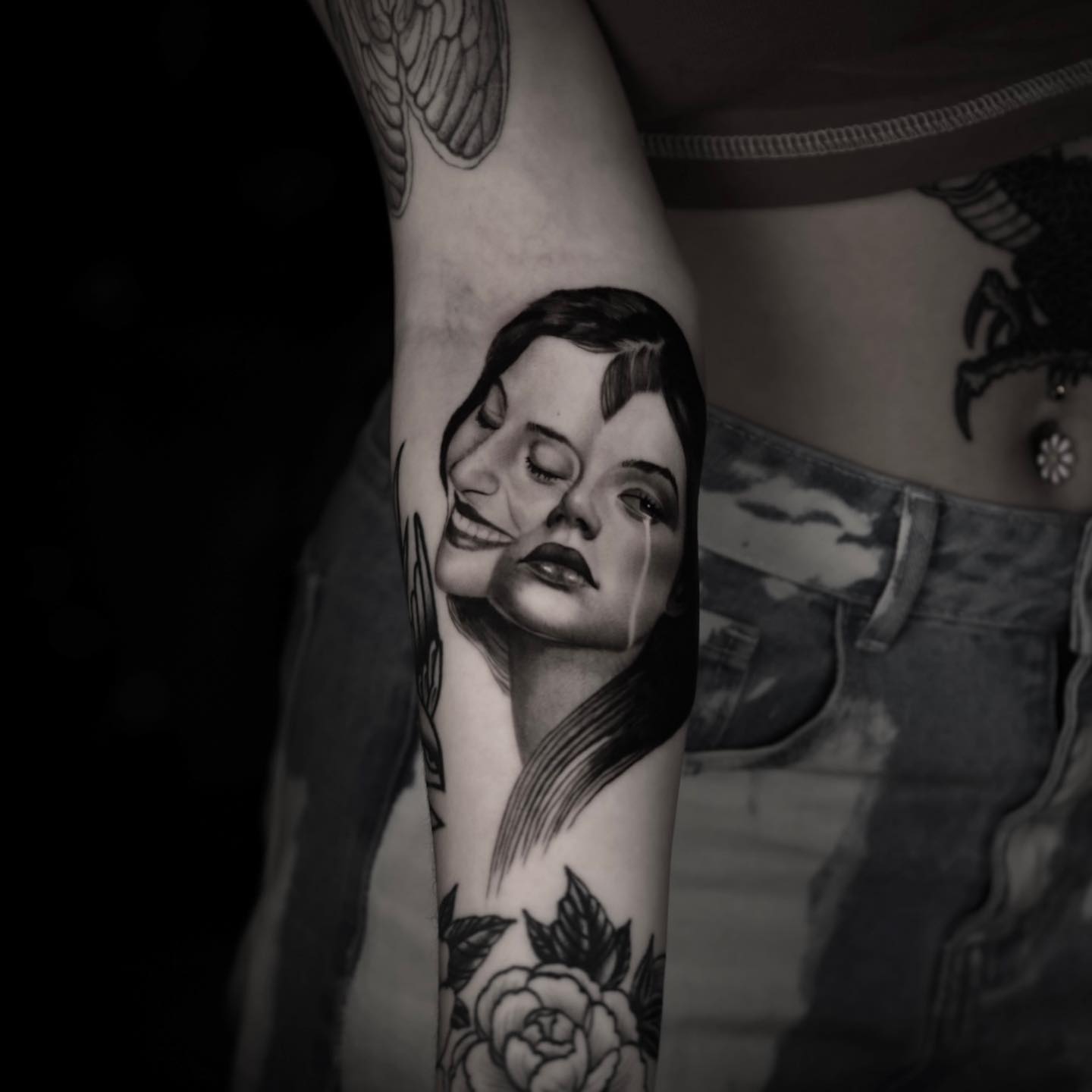 Dual Emotion Portrait