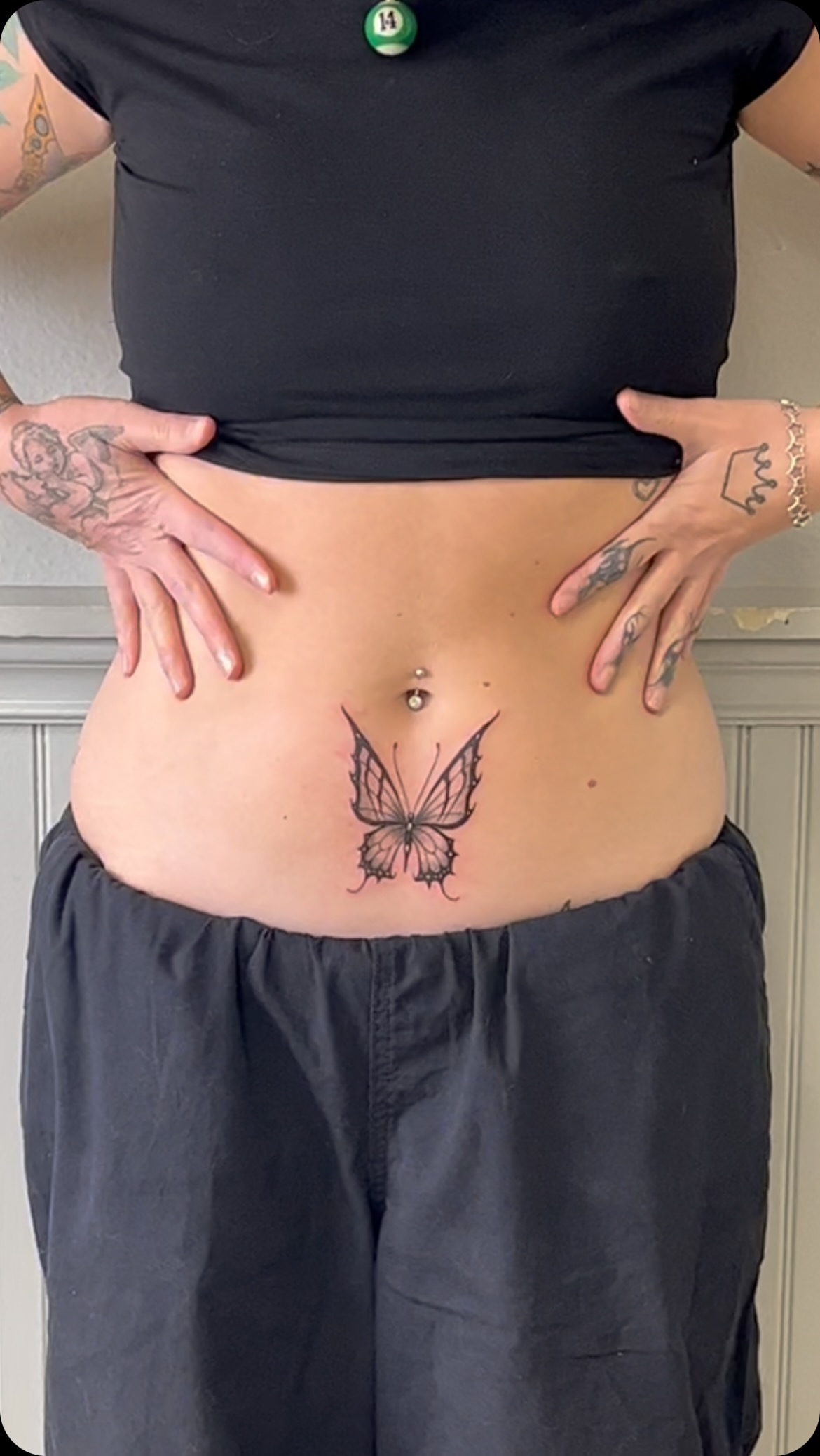 Elegant Butterfly Tattoo