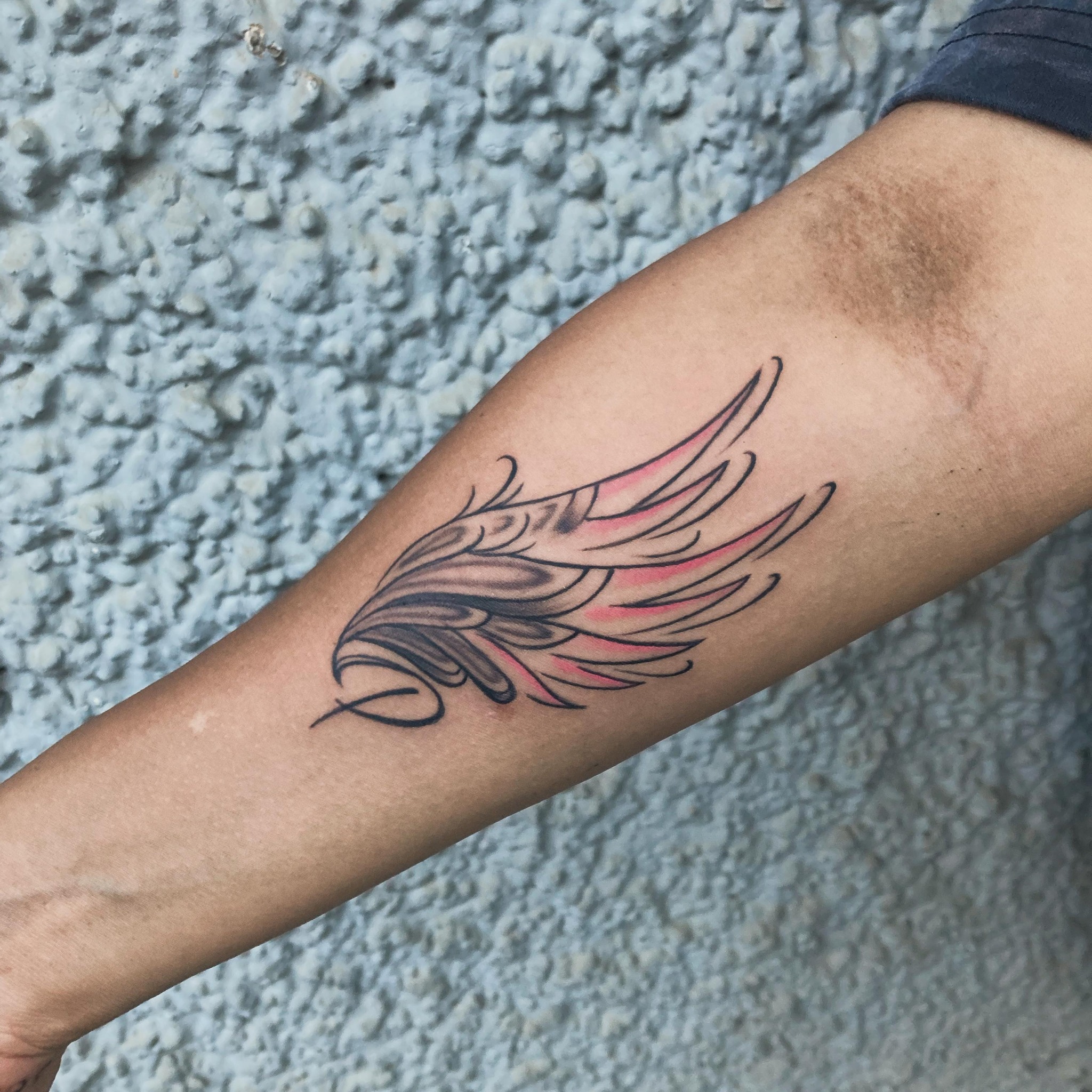 Elegant Feather Wing