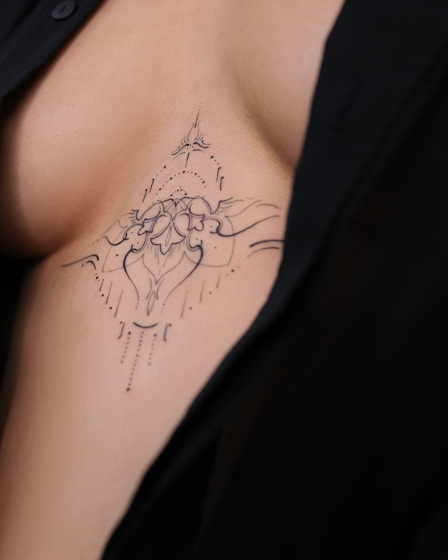 Elegant Feminine Linework