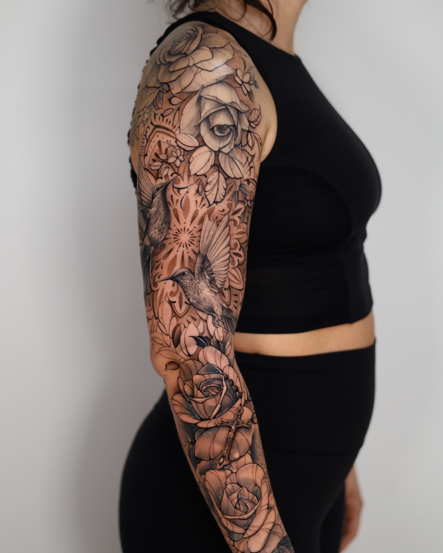 Elegant Floral Sleeve