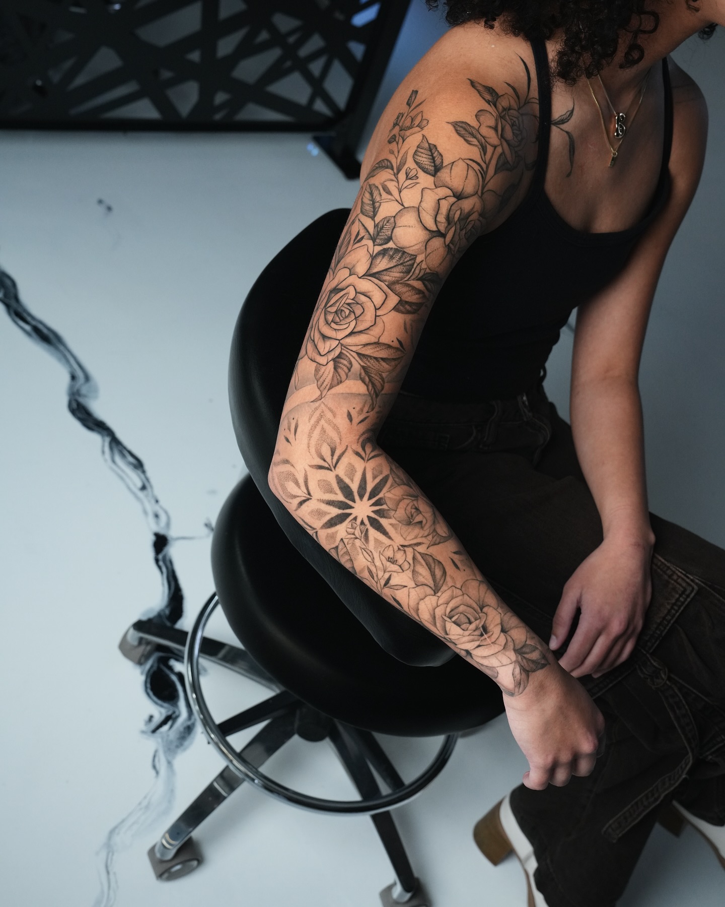 Elegant Floral Sleeve