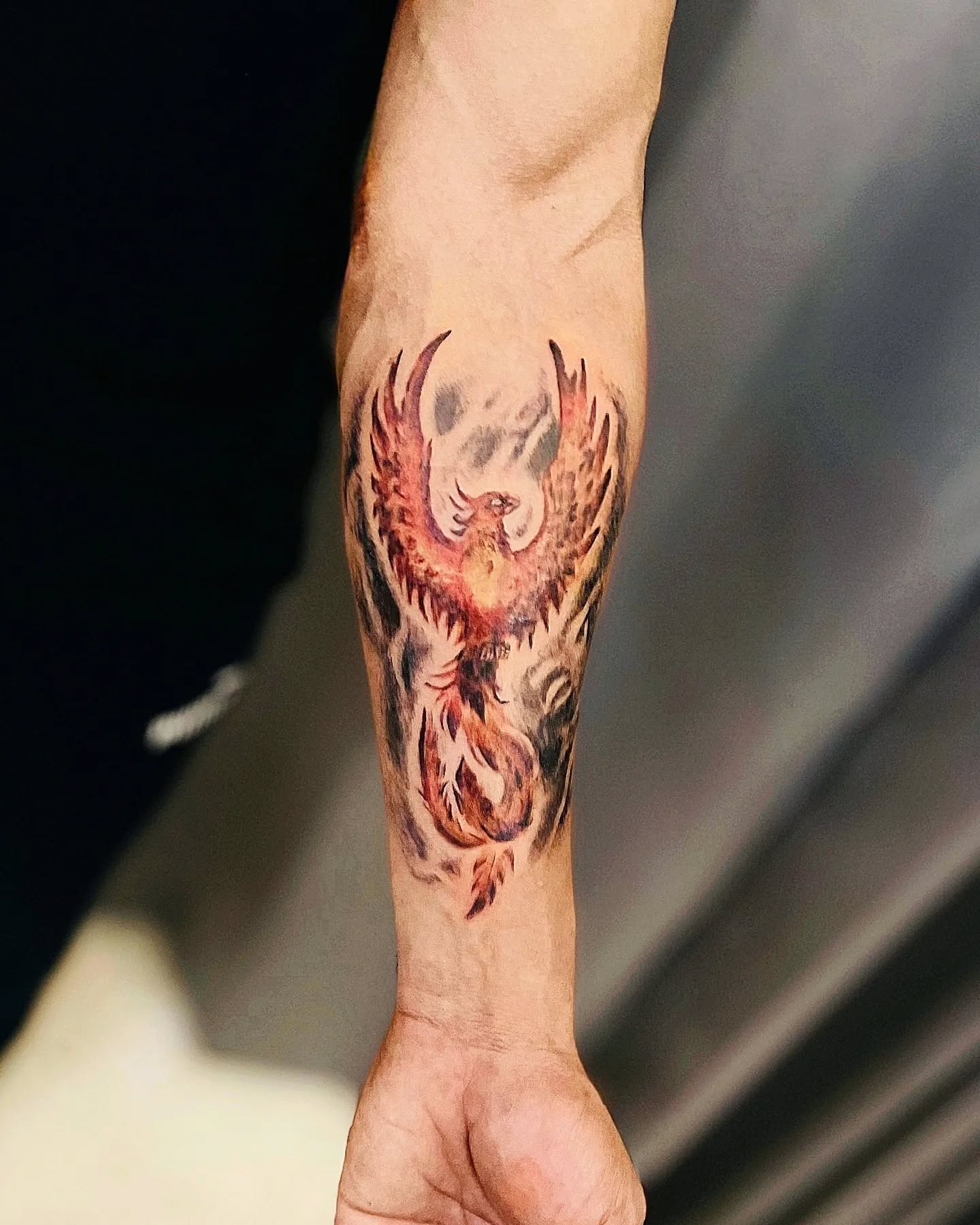 Fiery Phoenix Rise