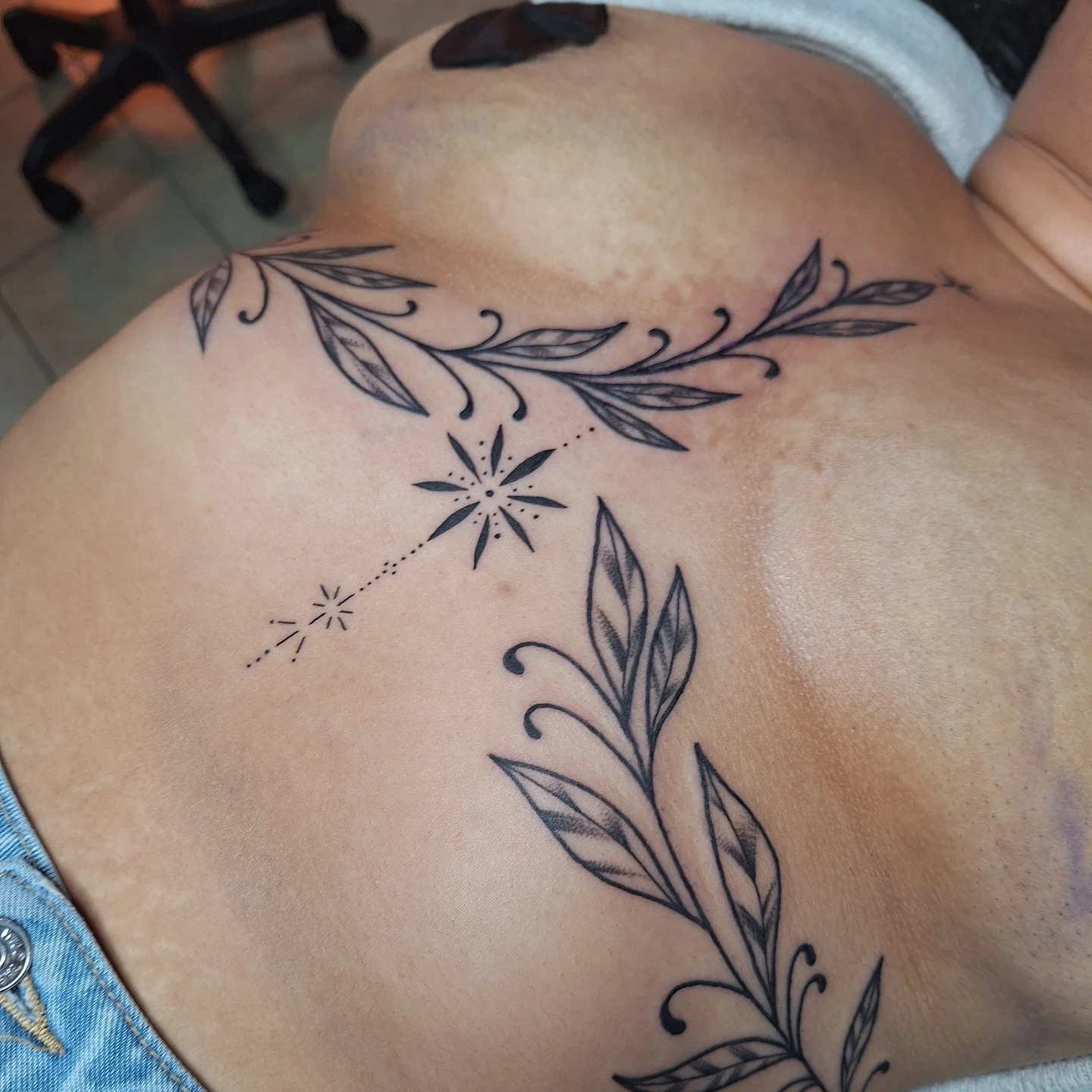 Floral Sternum Grace