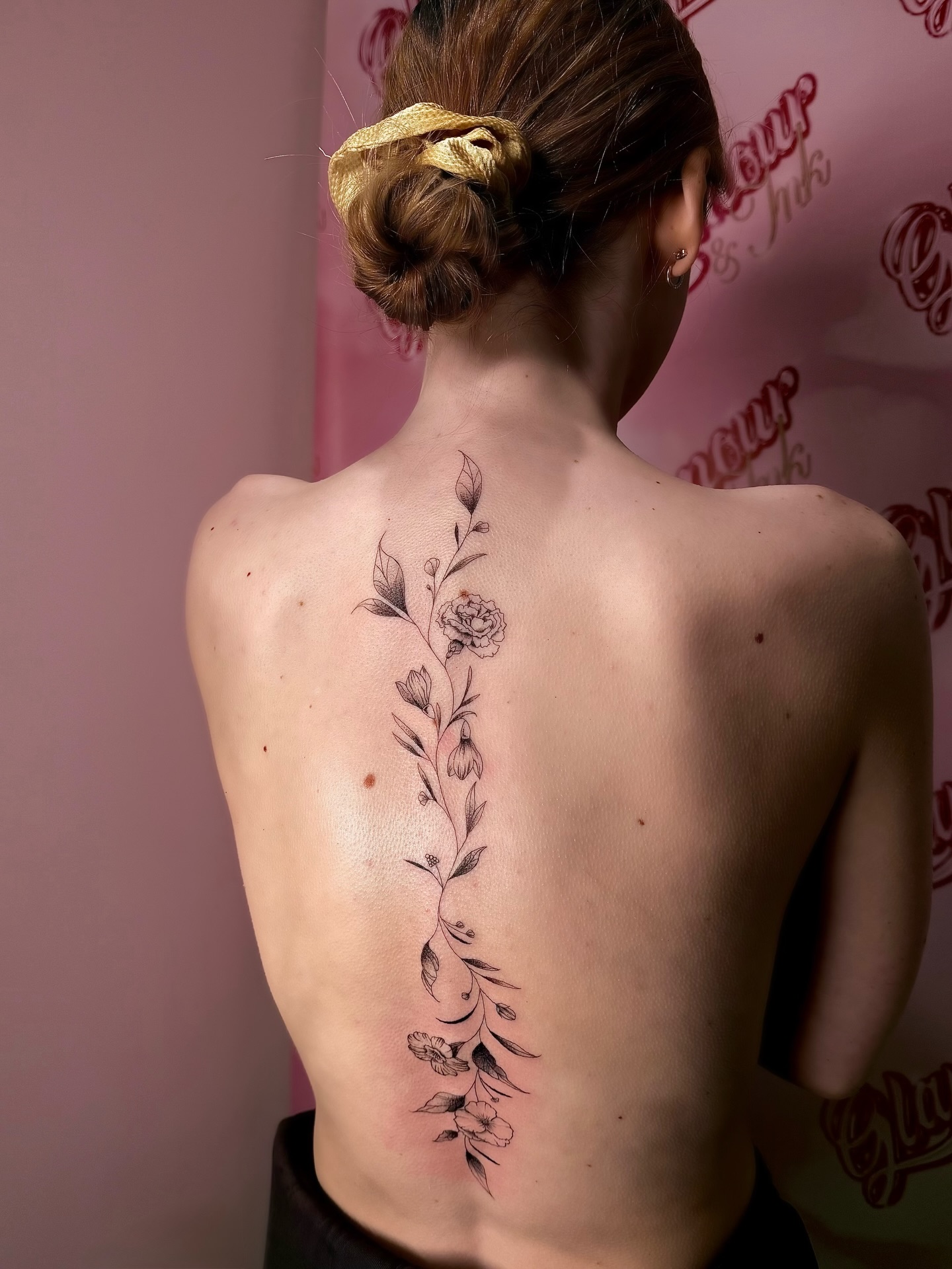 Delicate Back Flower