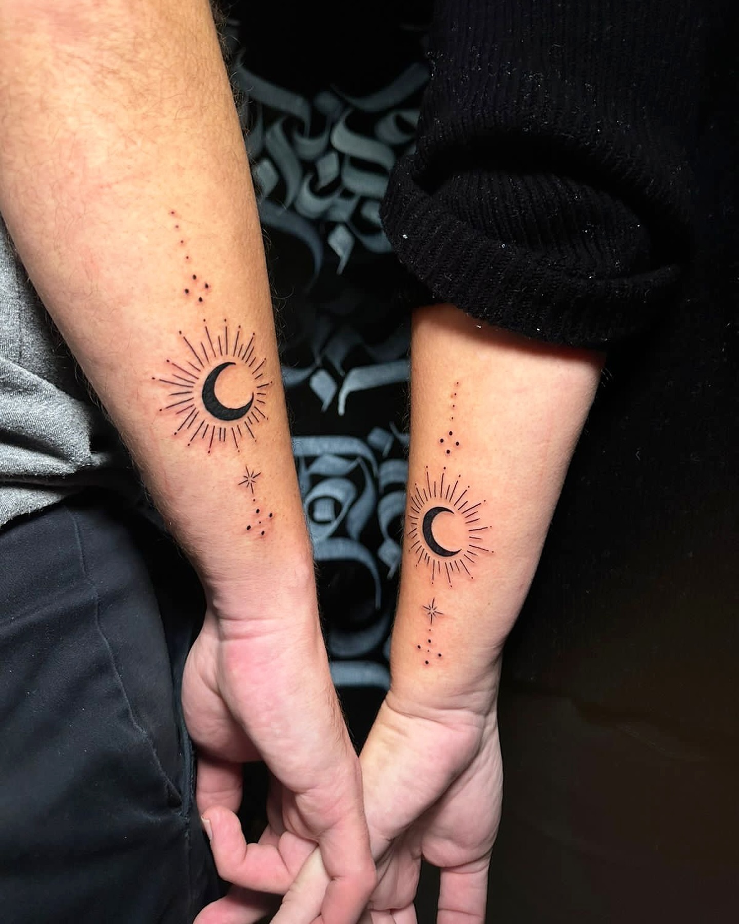 Luna y sol pareja