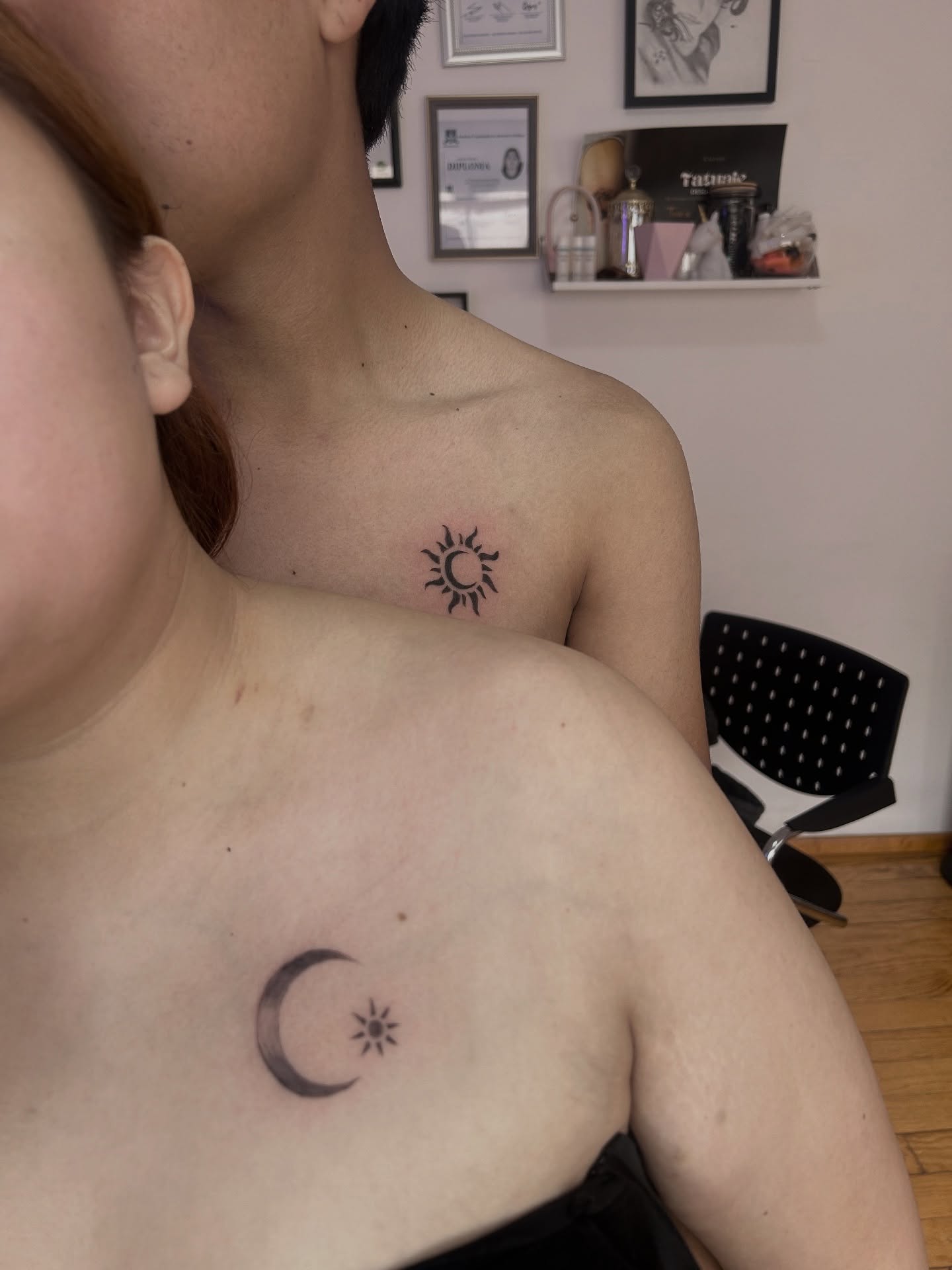 Tatuajes sol y luna