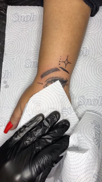 Microline Eye Tattoo