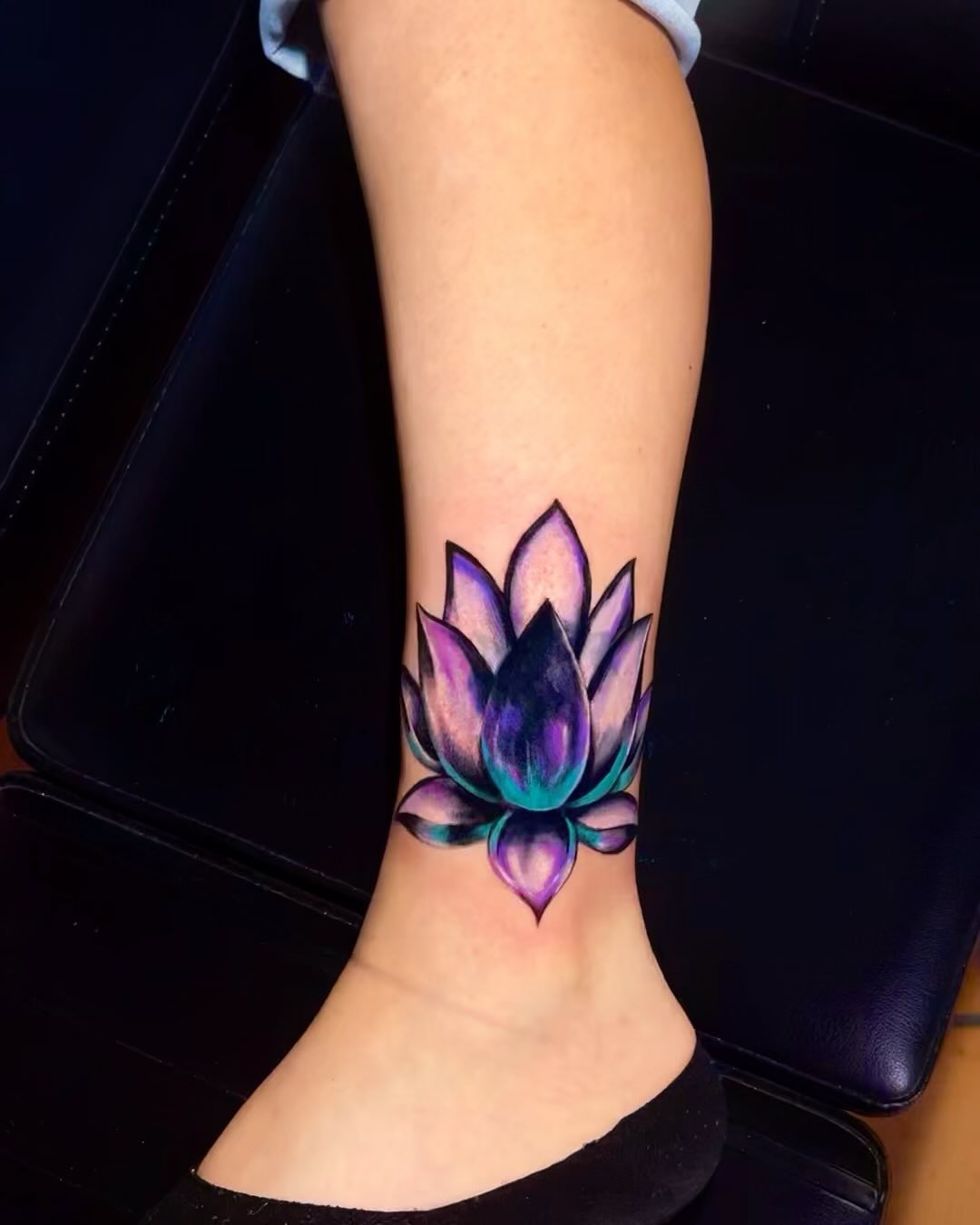 Flor de loto iridiscente
