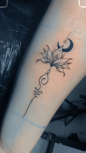 Flor de Loto Lineal