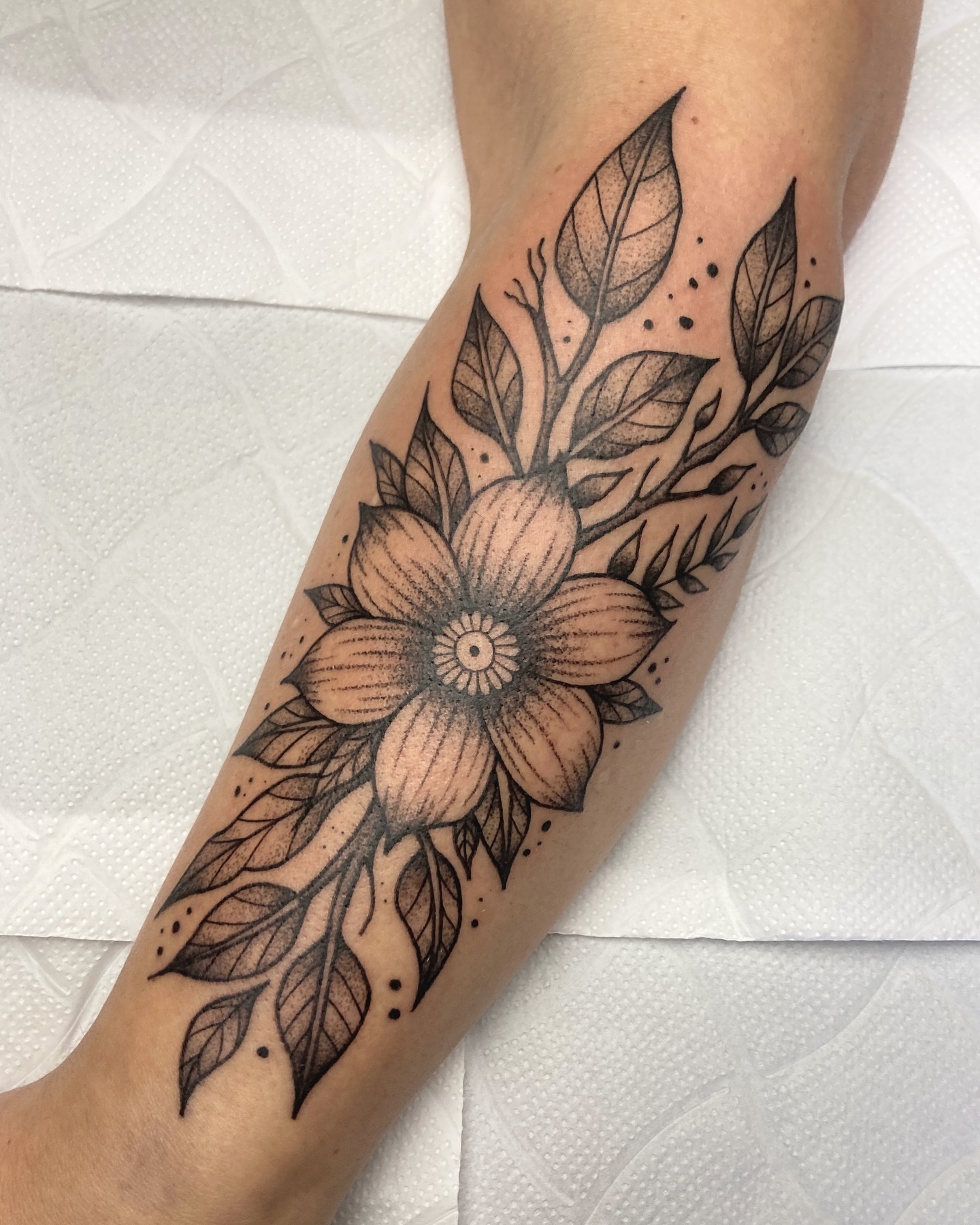 Floral Arm Tattoo