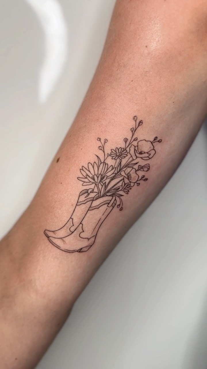 Floral Cowboy Boots