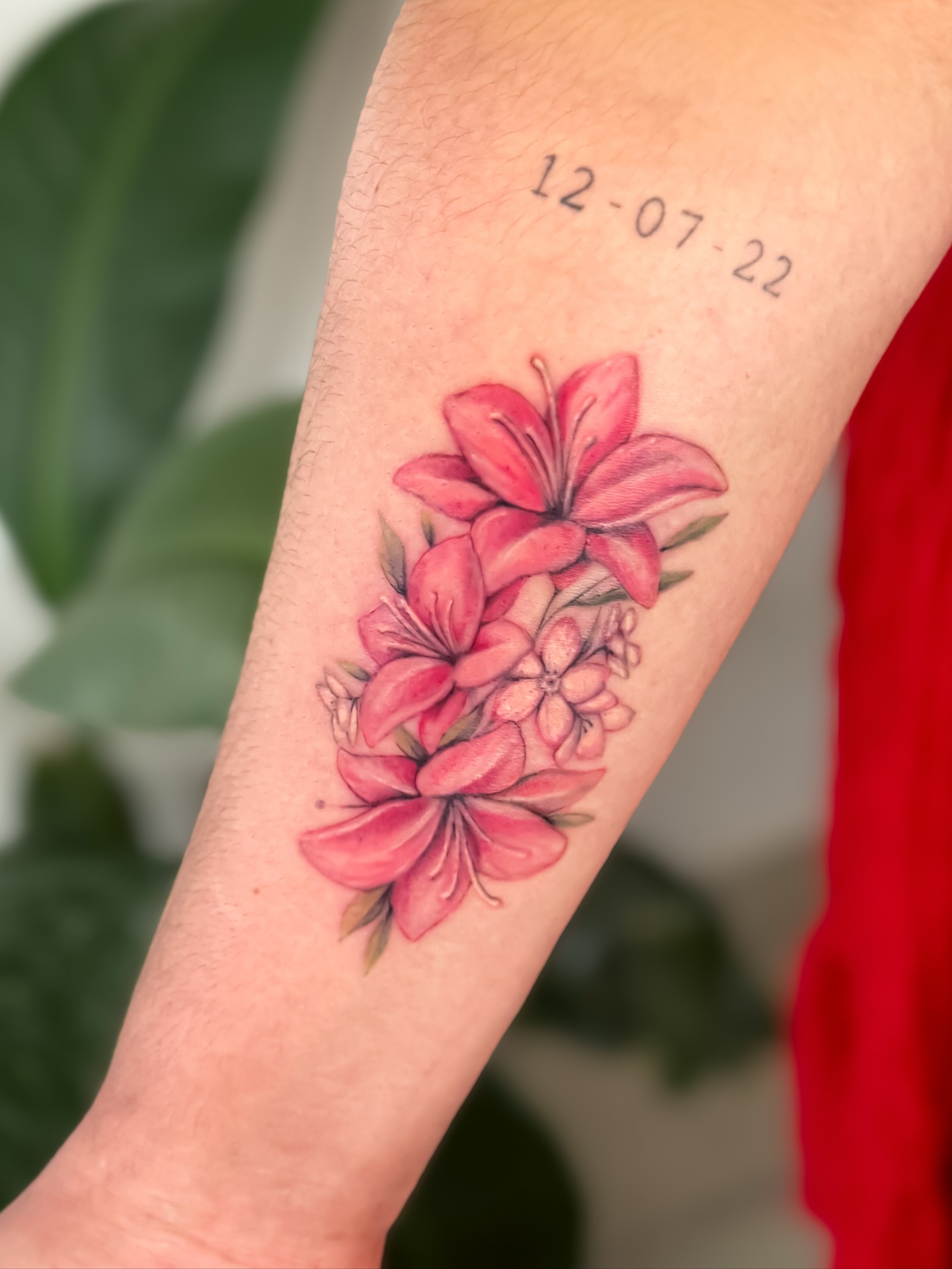 Floral Arm Tattoo