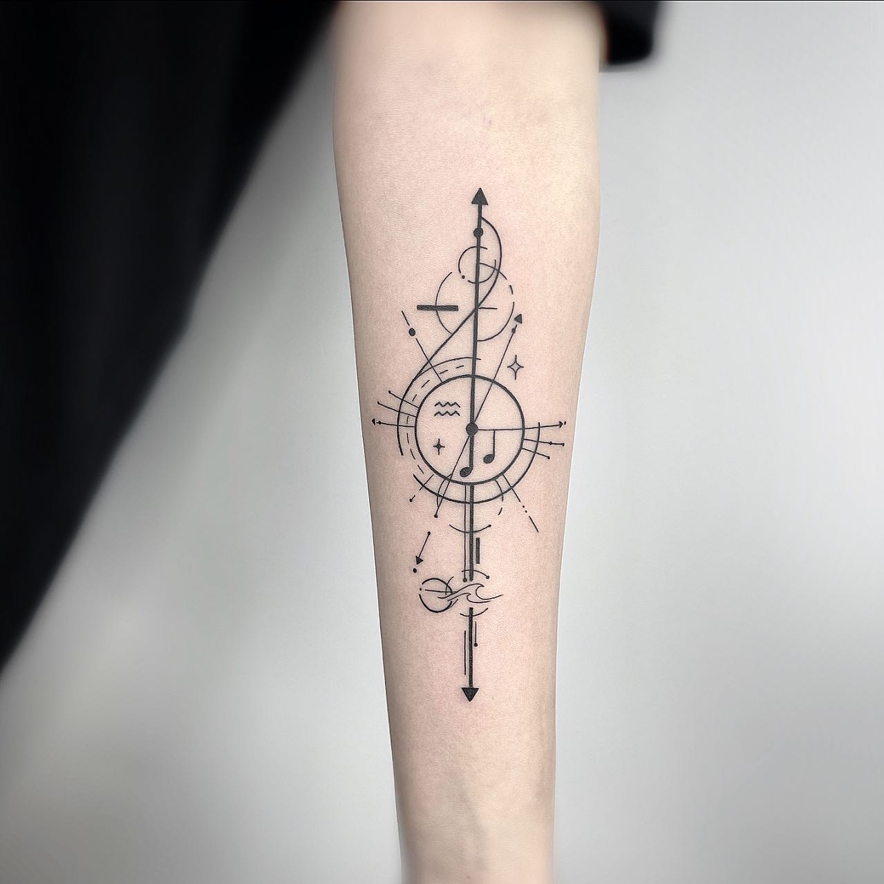 Geometric Music Notes