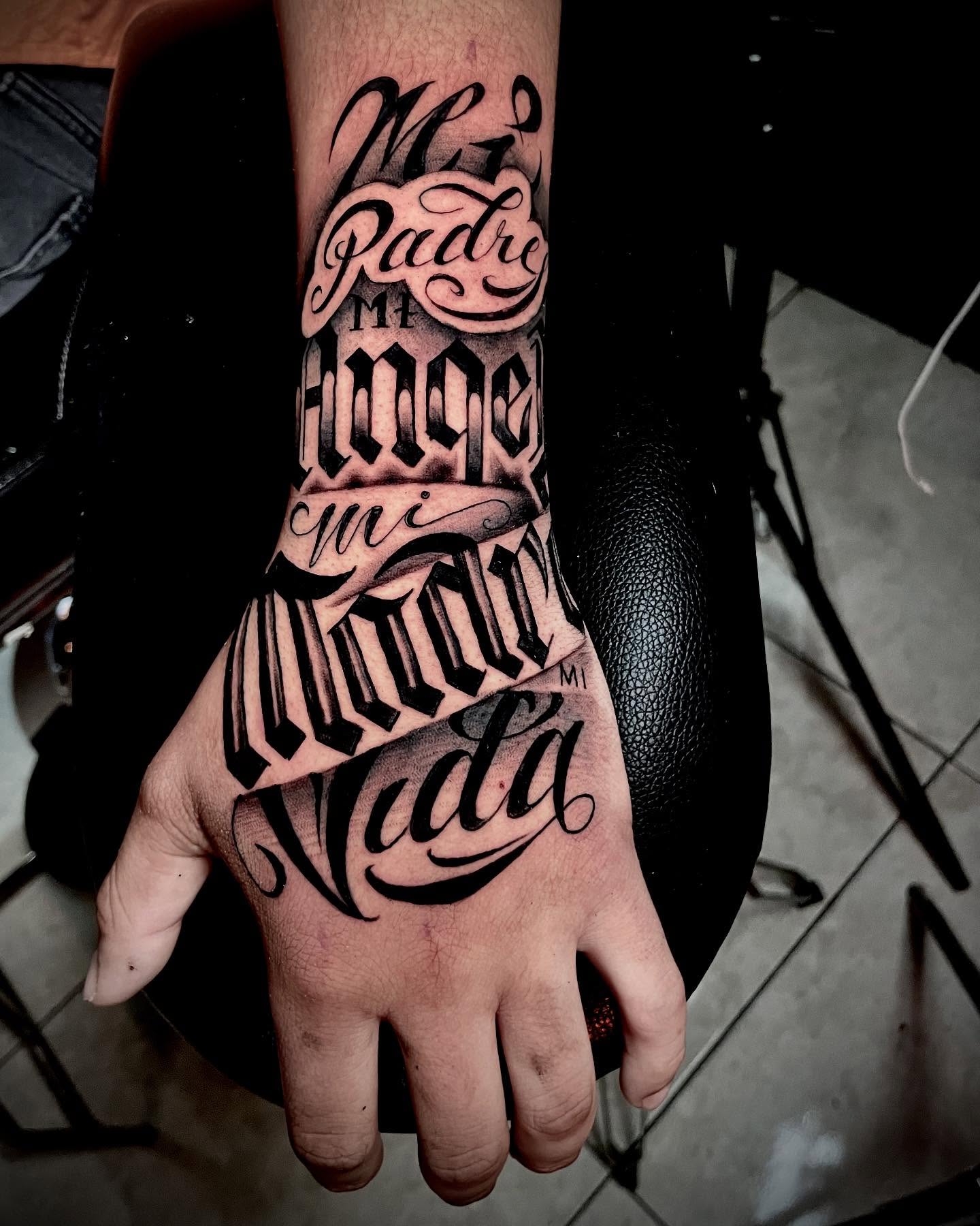 Hand Lettering Tribute