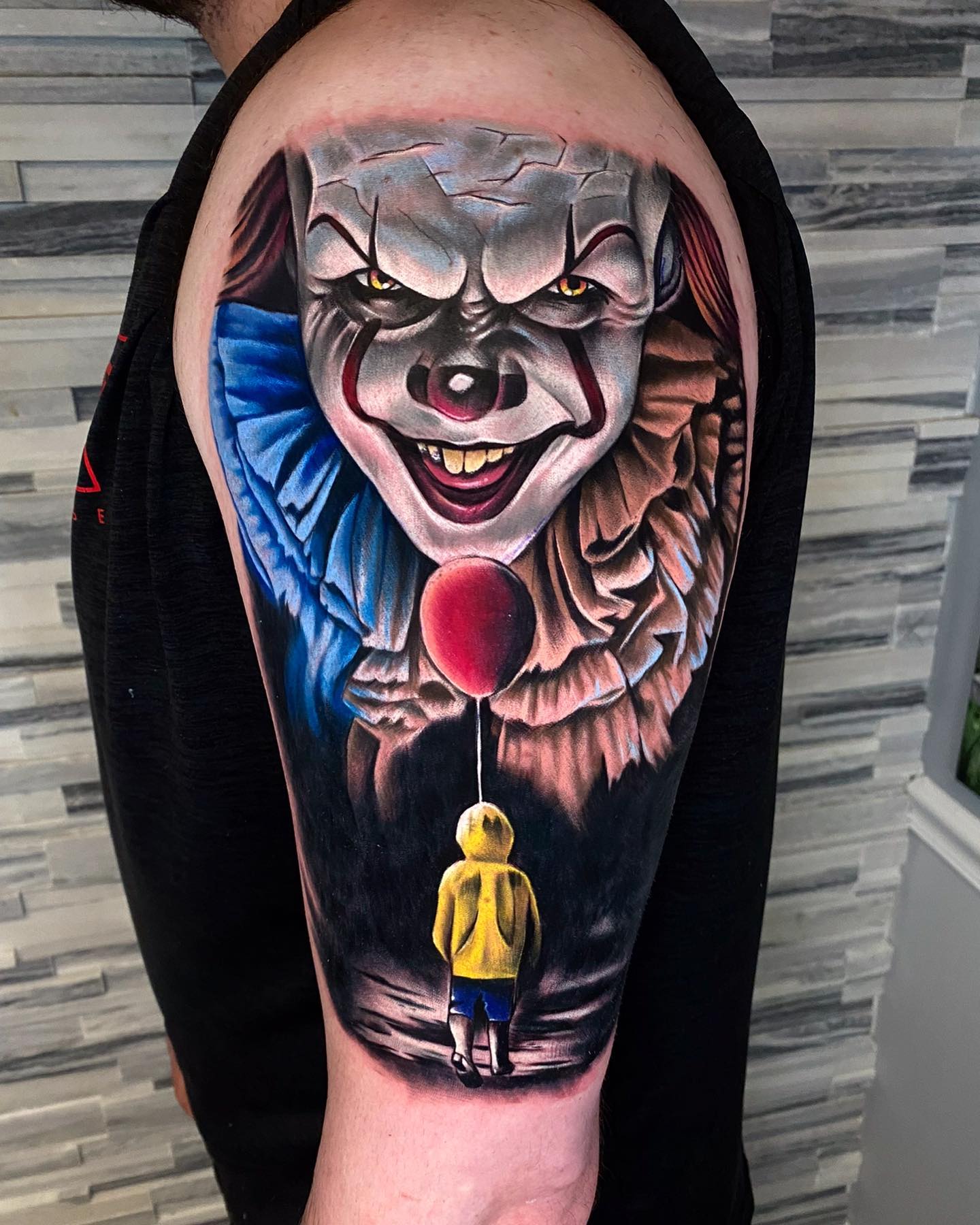 Haunted Clown Portrait