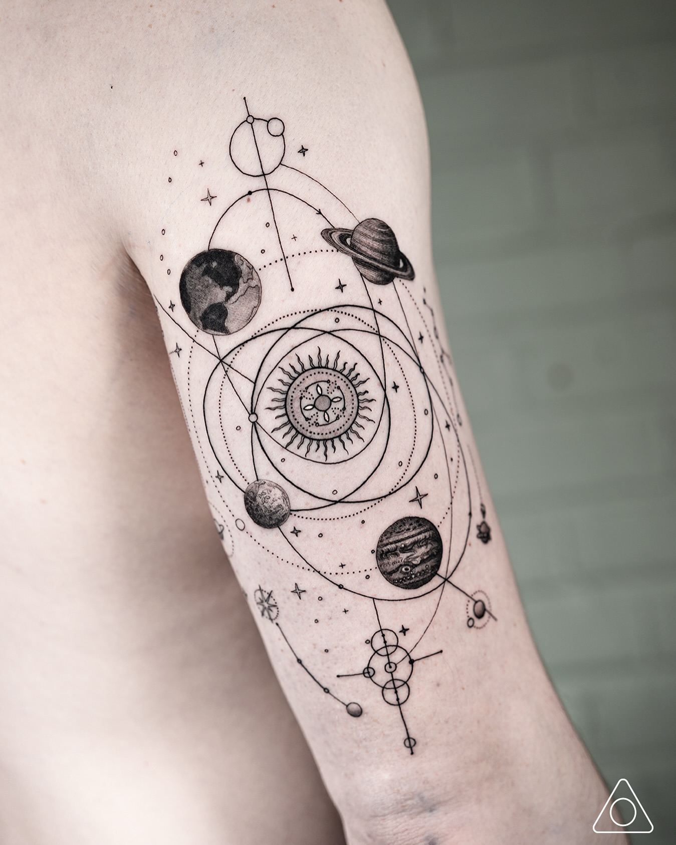 Intricate Celestial Orbit