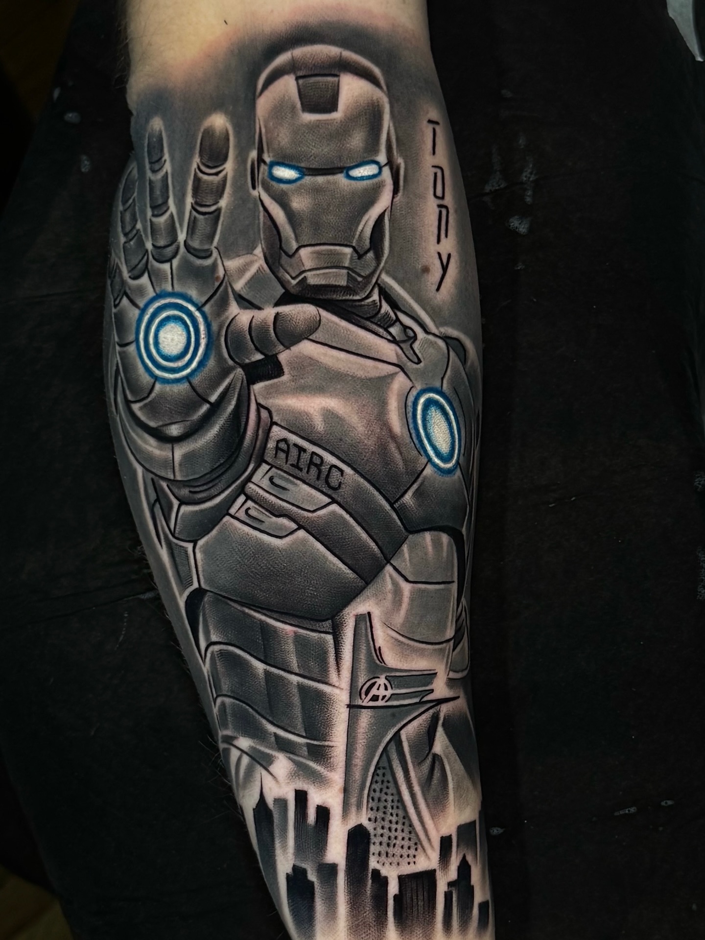 Iron Man Armor Portrait