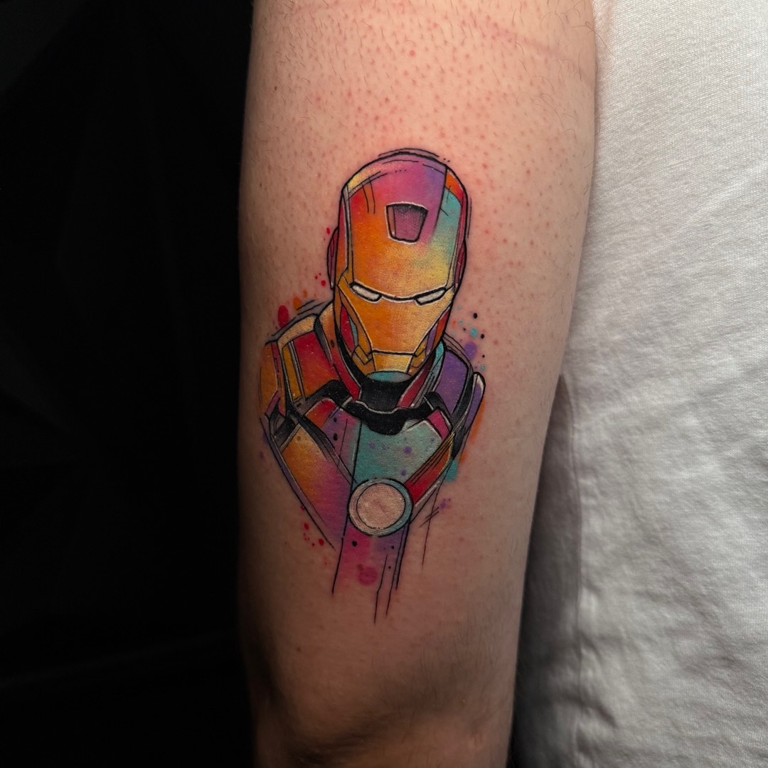 Iron Man Color Splash