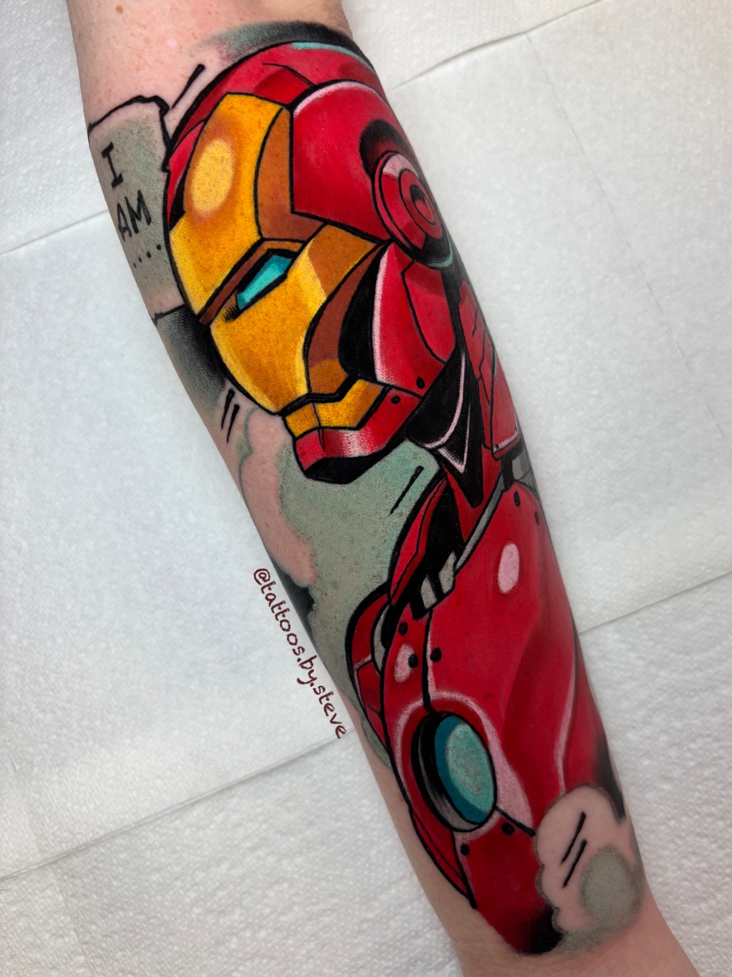 50+ Ideas de Tatuajes de Iron Man para Fans