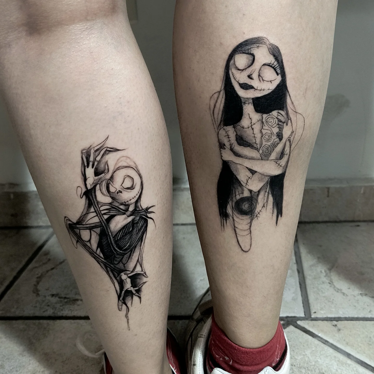 Pareja Jack Skellington