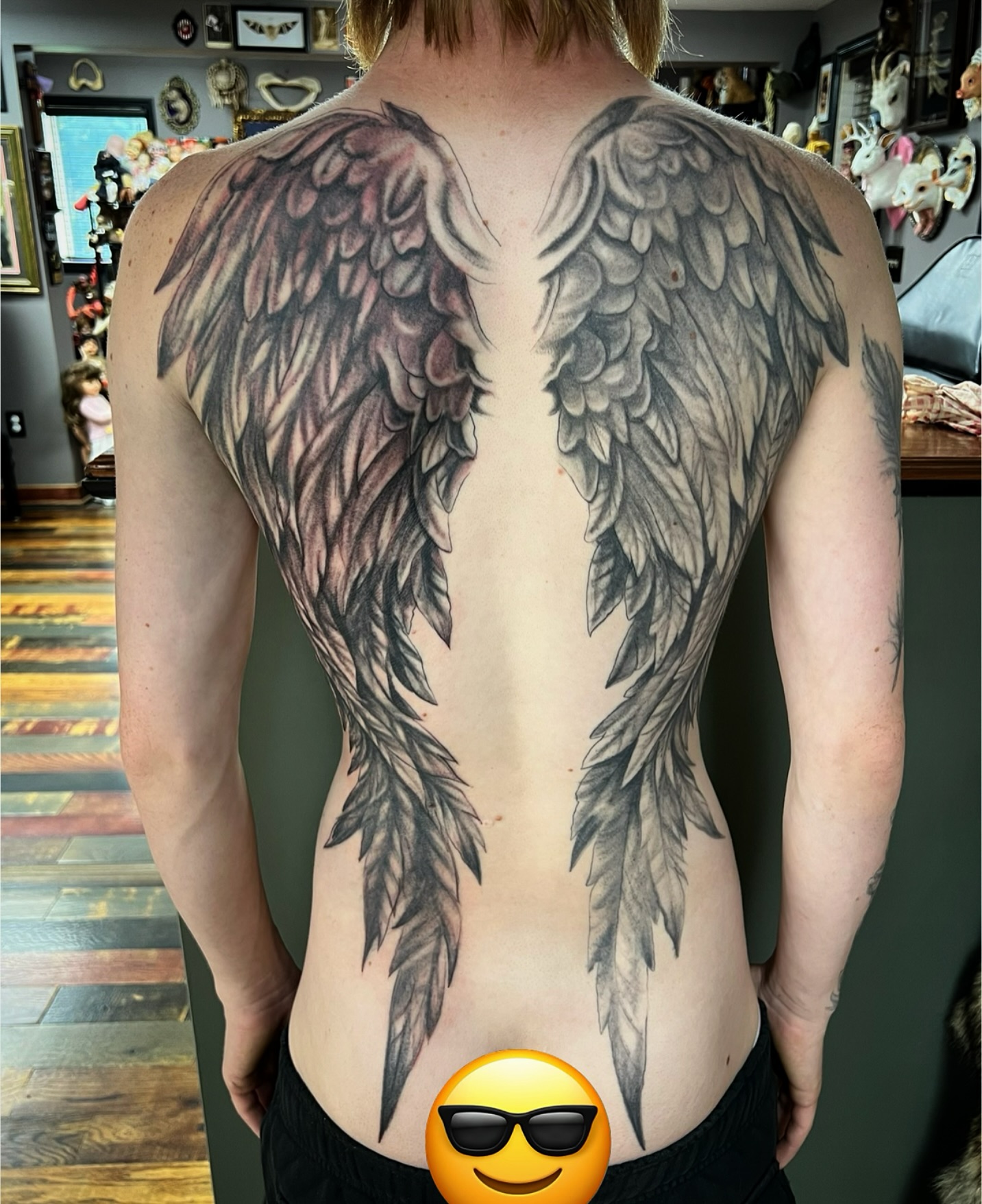 50+ Stunning Back Wing Tattoo Ideas & Designs