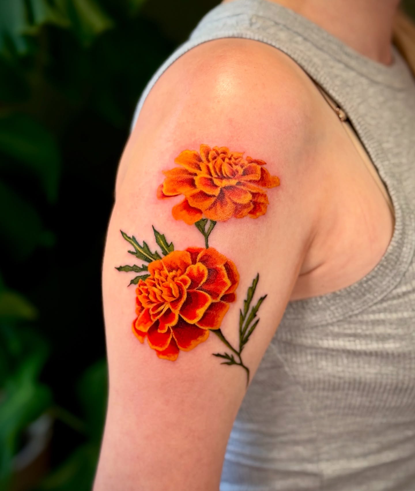 Marigold Blossom Trio