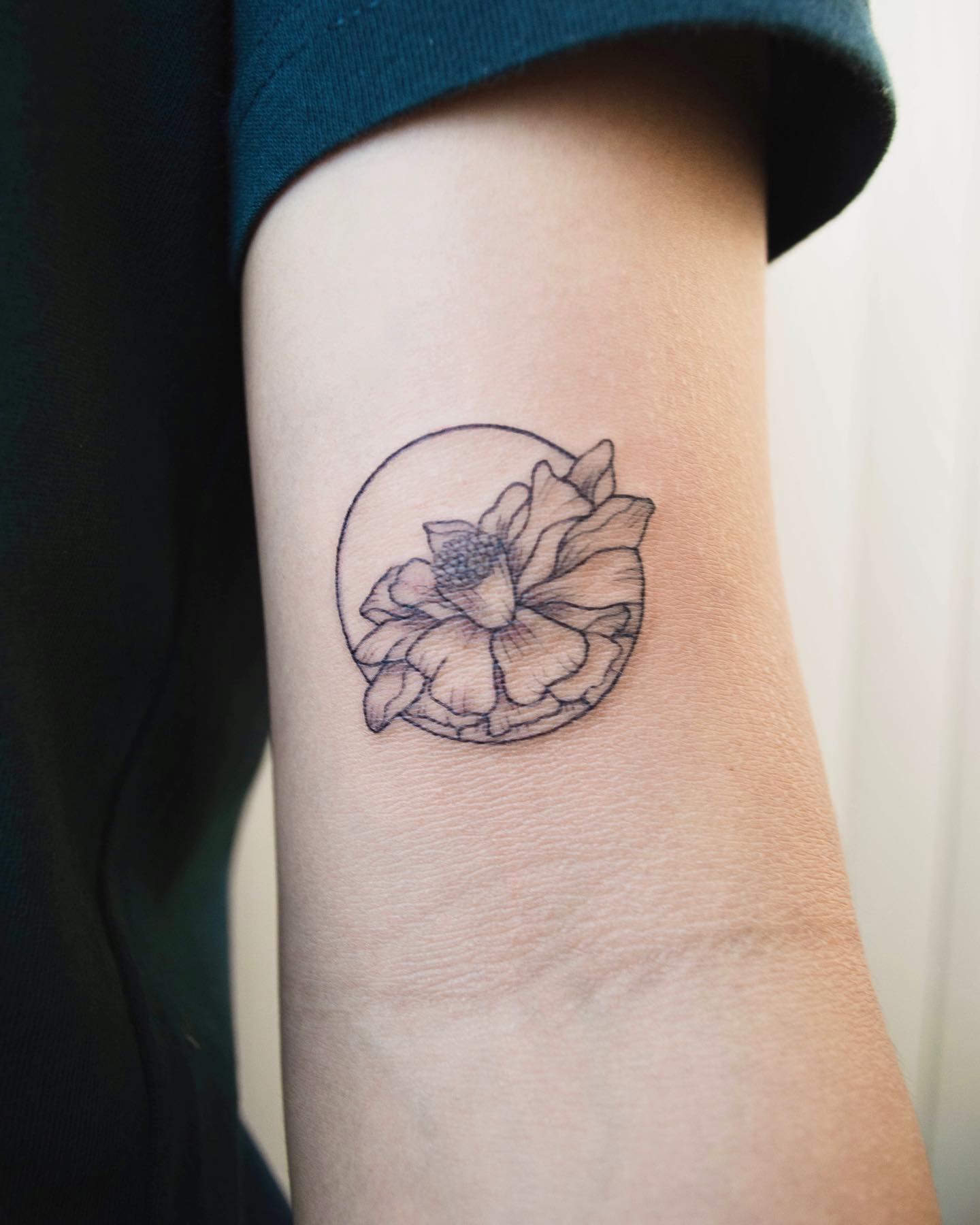Marigold Petals Hoop