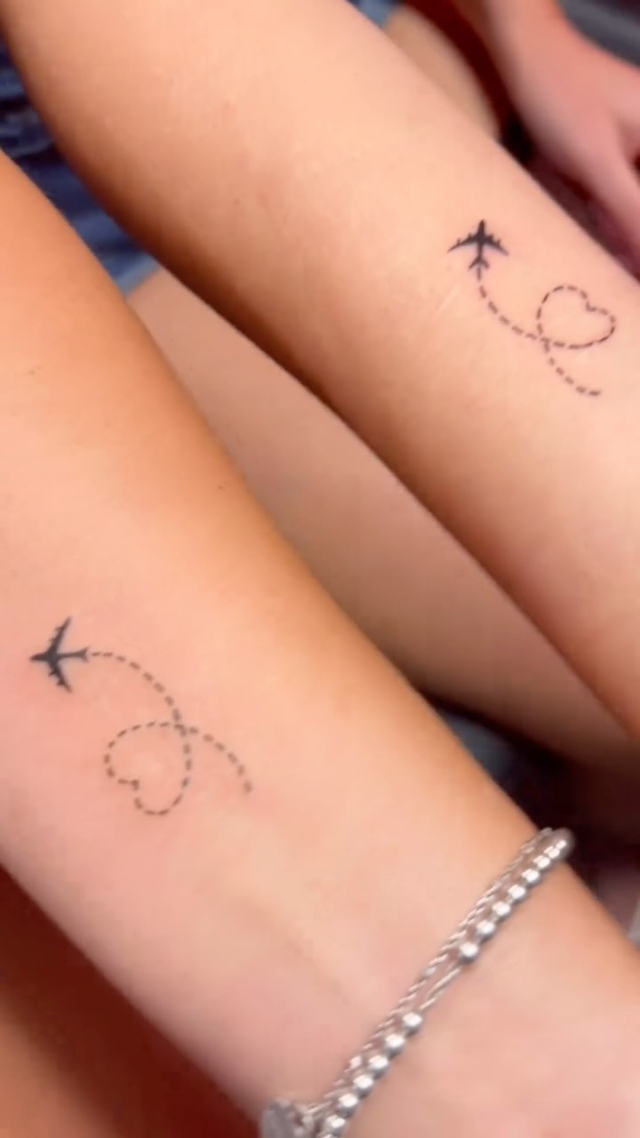 Matching Airplane Heart