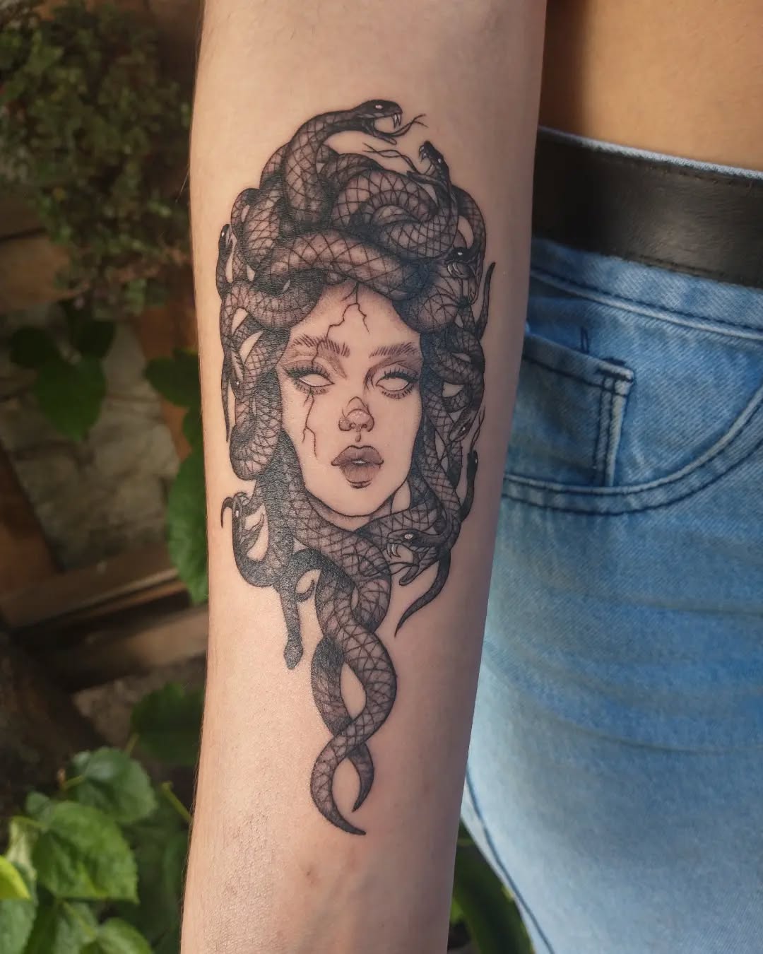 Medusa Arm Tattoo