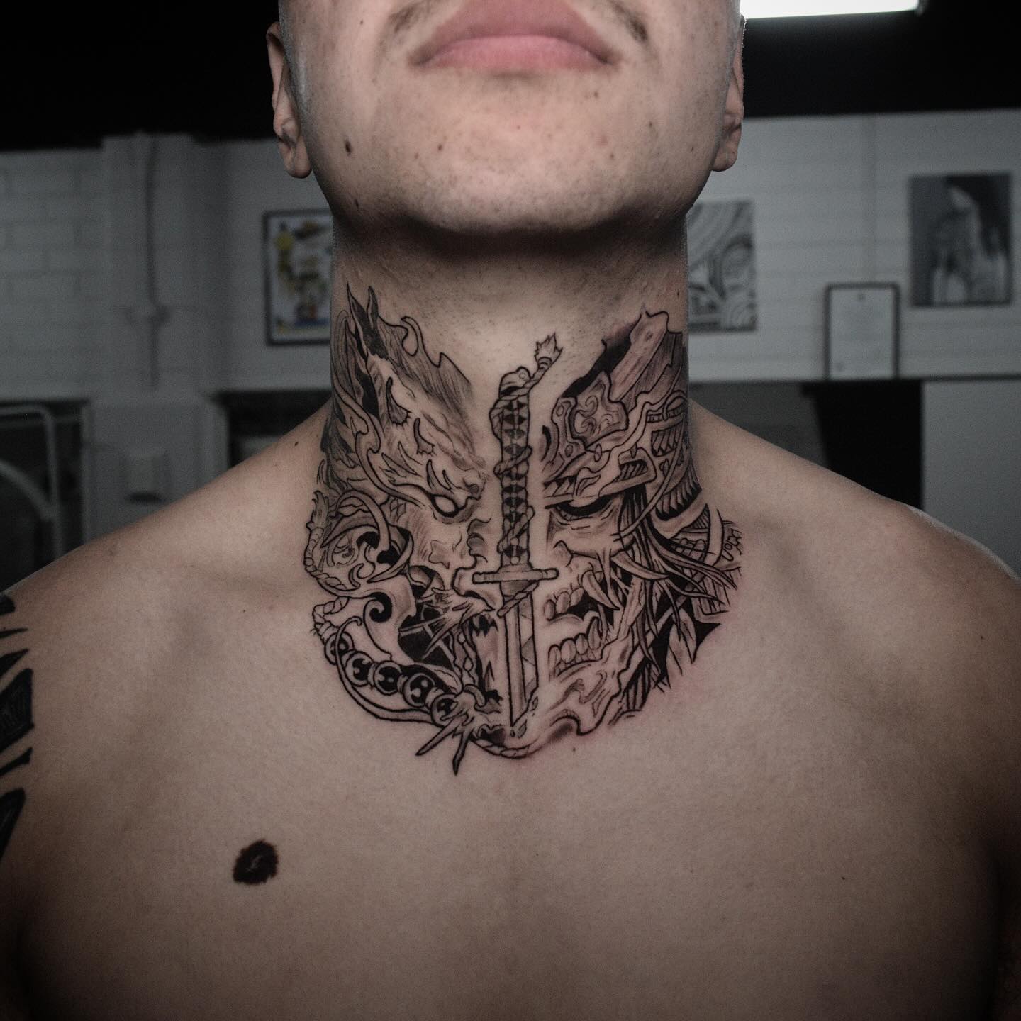 Throat Armor Dragon