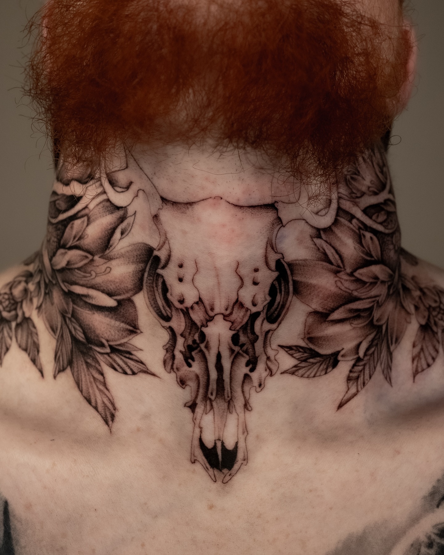 Floral Throat Dagger