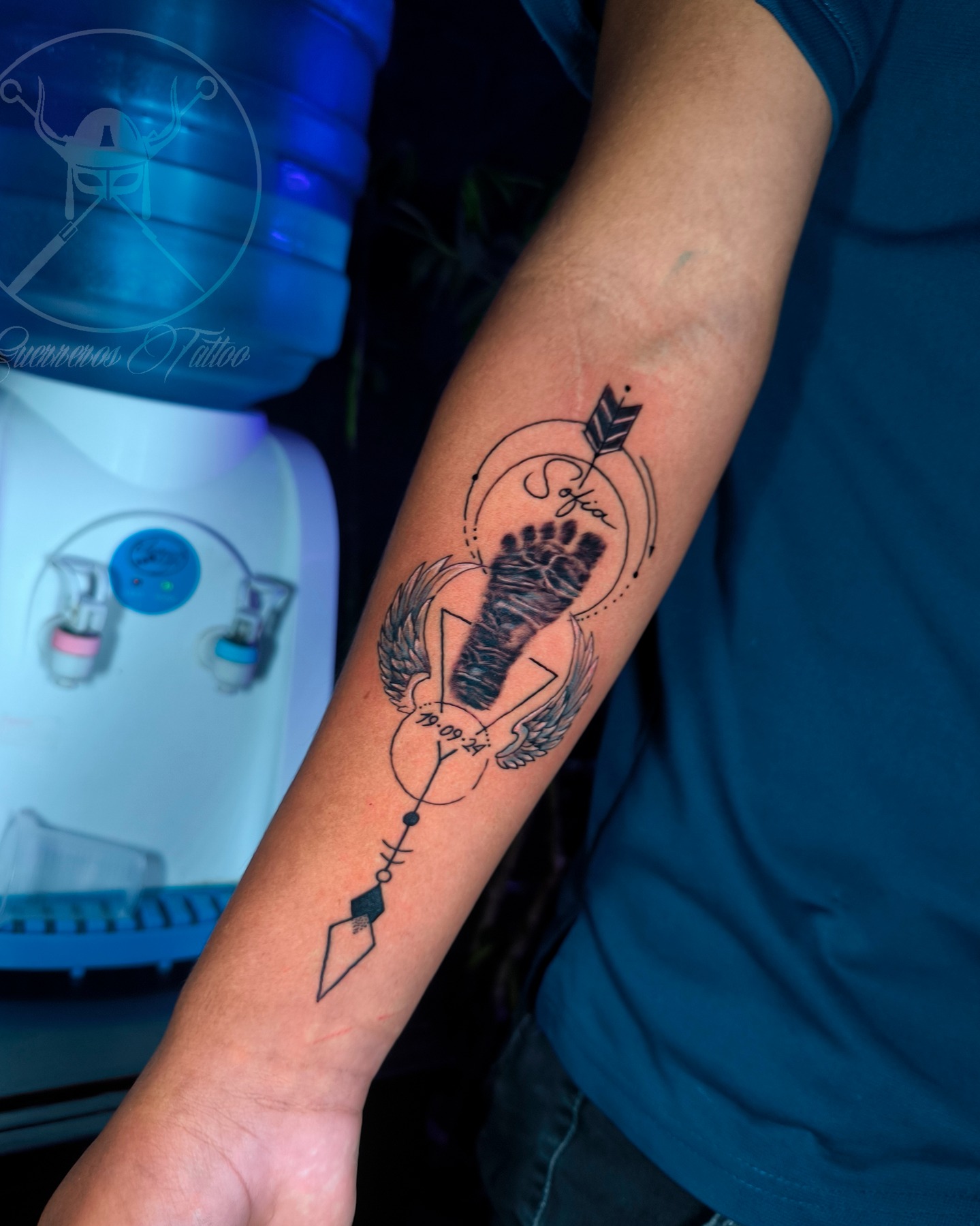 Mini tatuaje familiar
