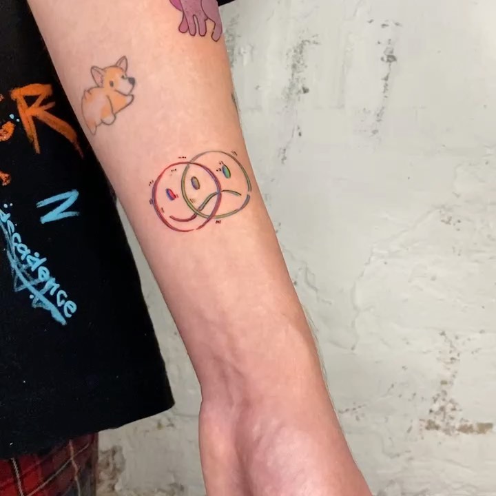 Minimalist Bipolar Tattoo