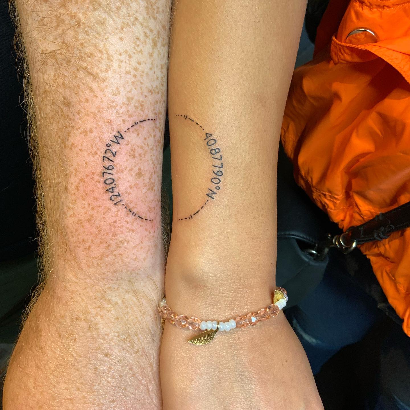 Minimalist Couple Coordinates