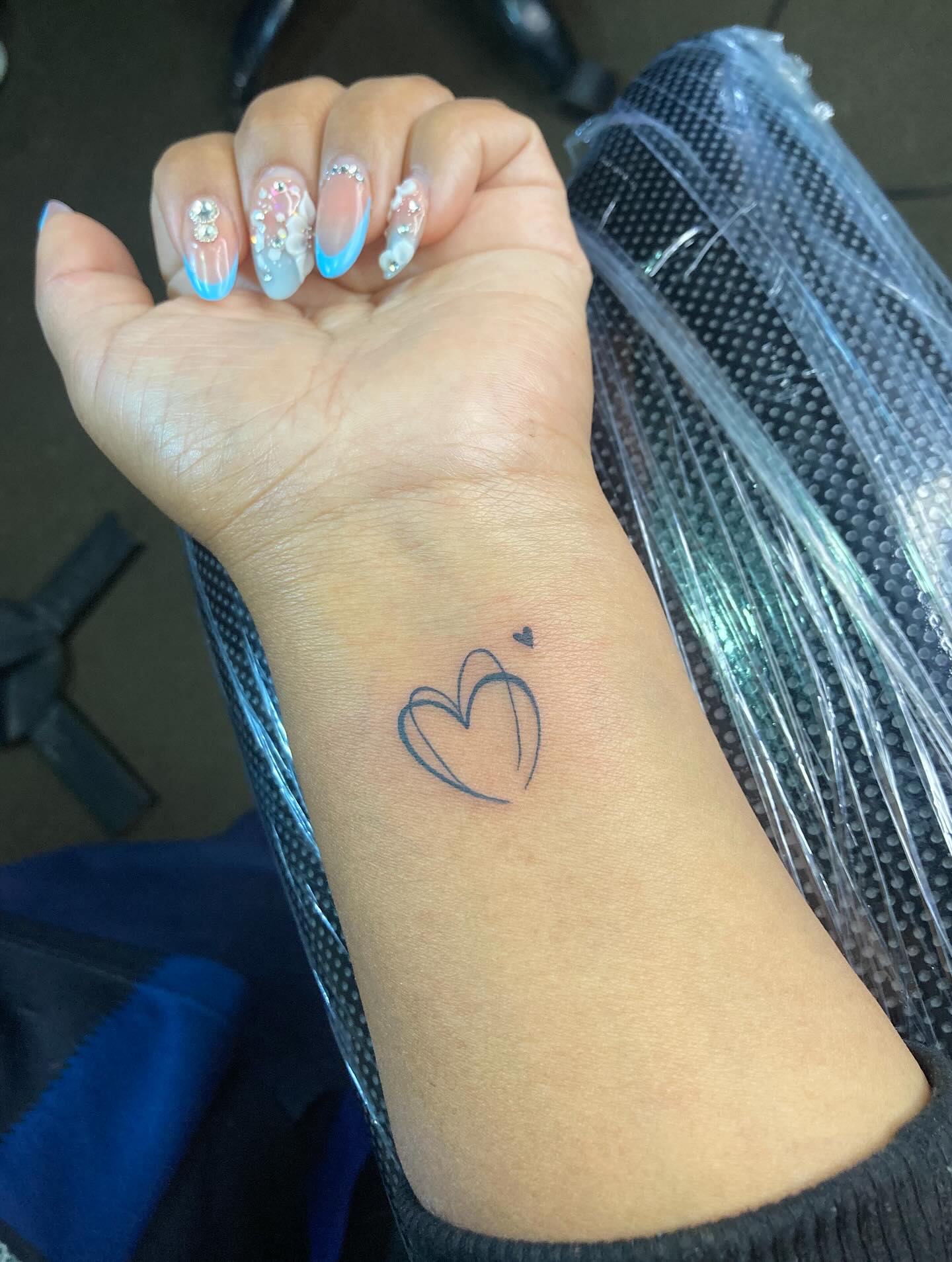 Corazón minimal delicado
