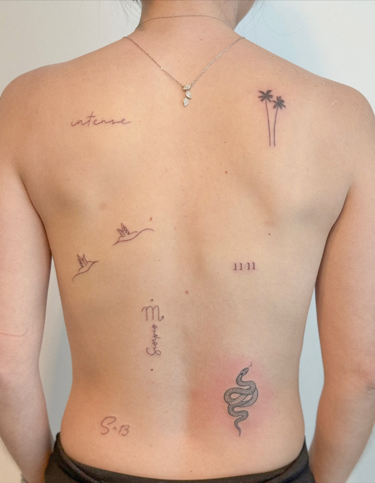 Minimalist Back Tattoos