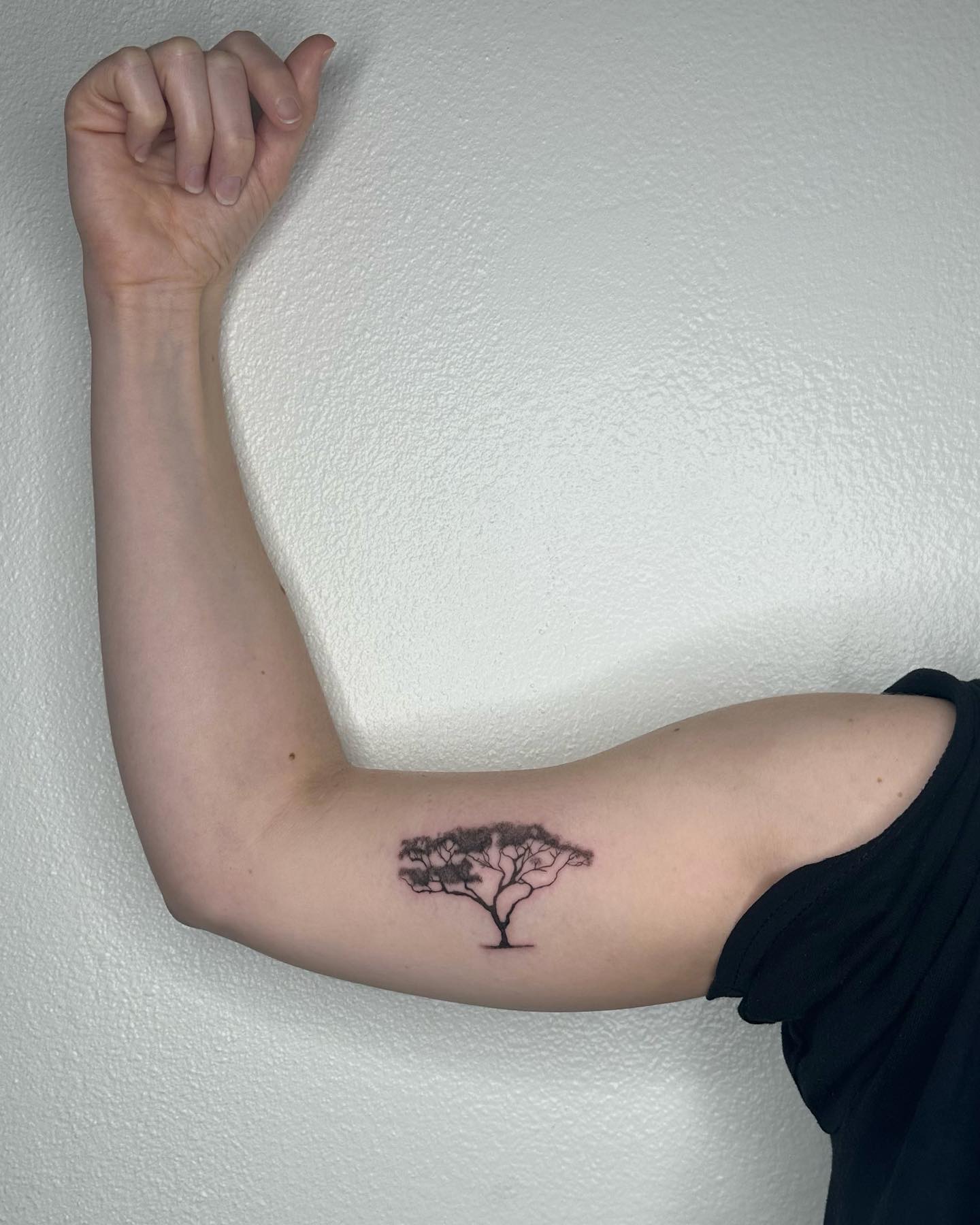Minimalist Tree Silhouette