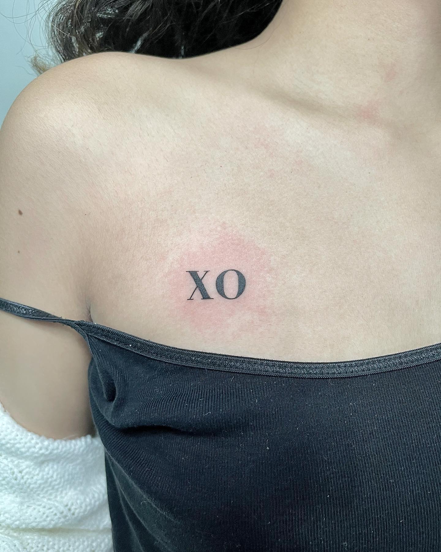 Minimalist XO Tattoo