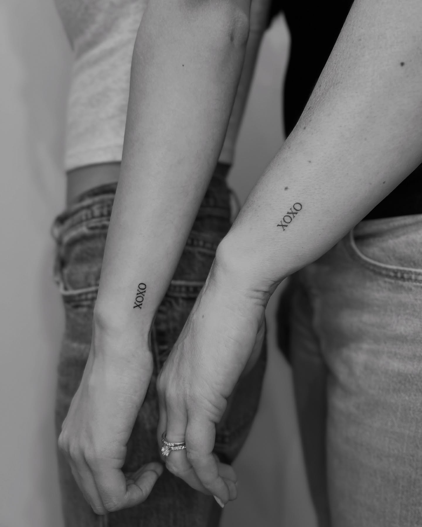 Minimalist Xoxo Tattoo