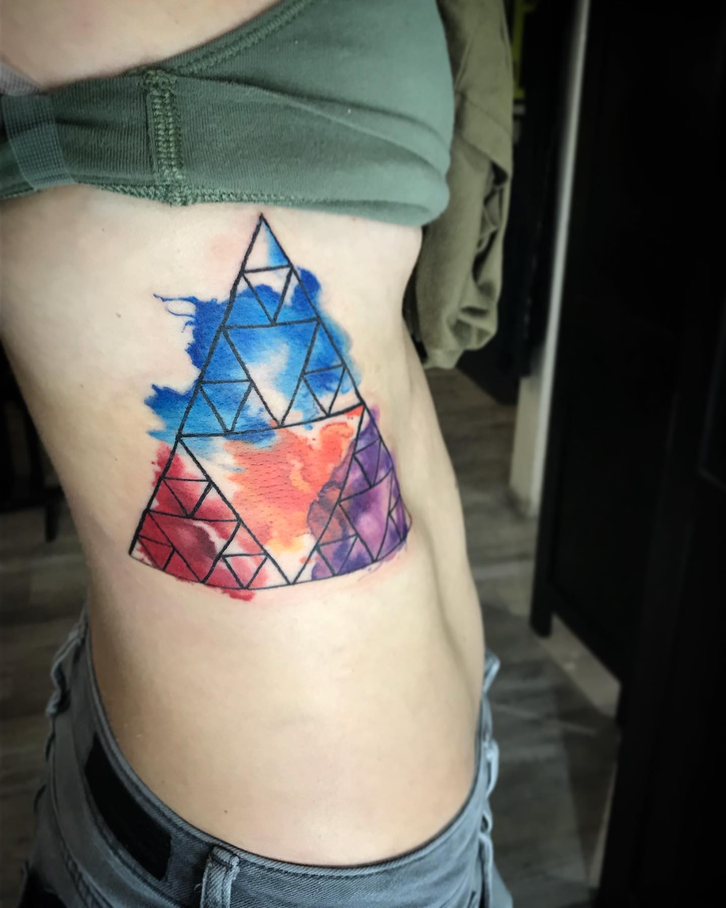 Nested Triangle Mandala